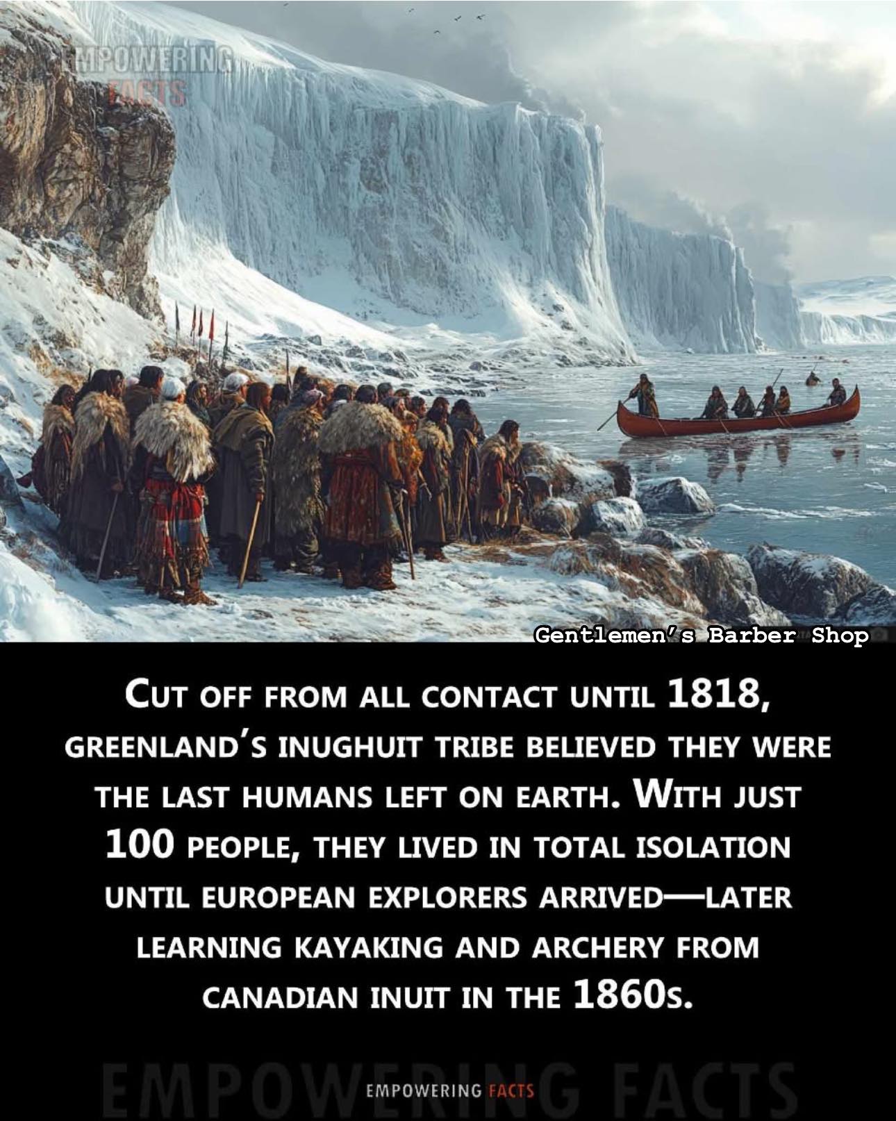 The Gentlemen's - Until 1818, the inughuit tribe of northwest greenland ...