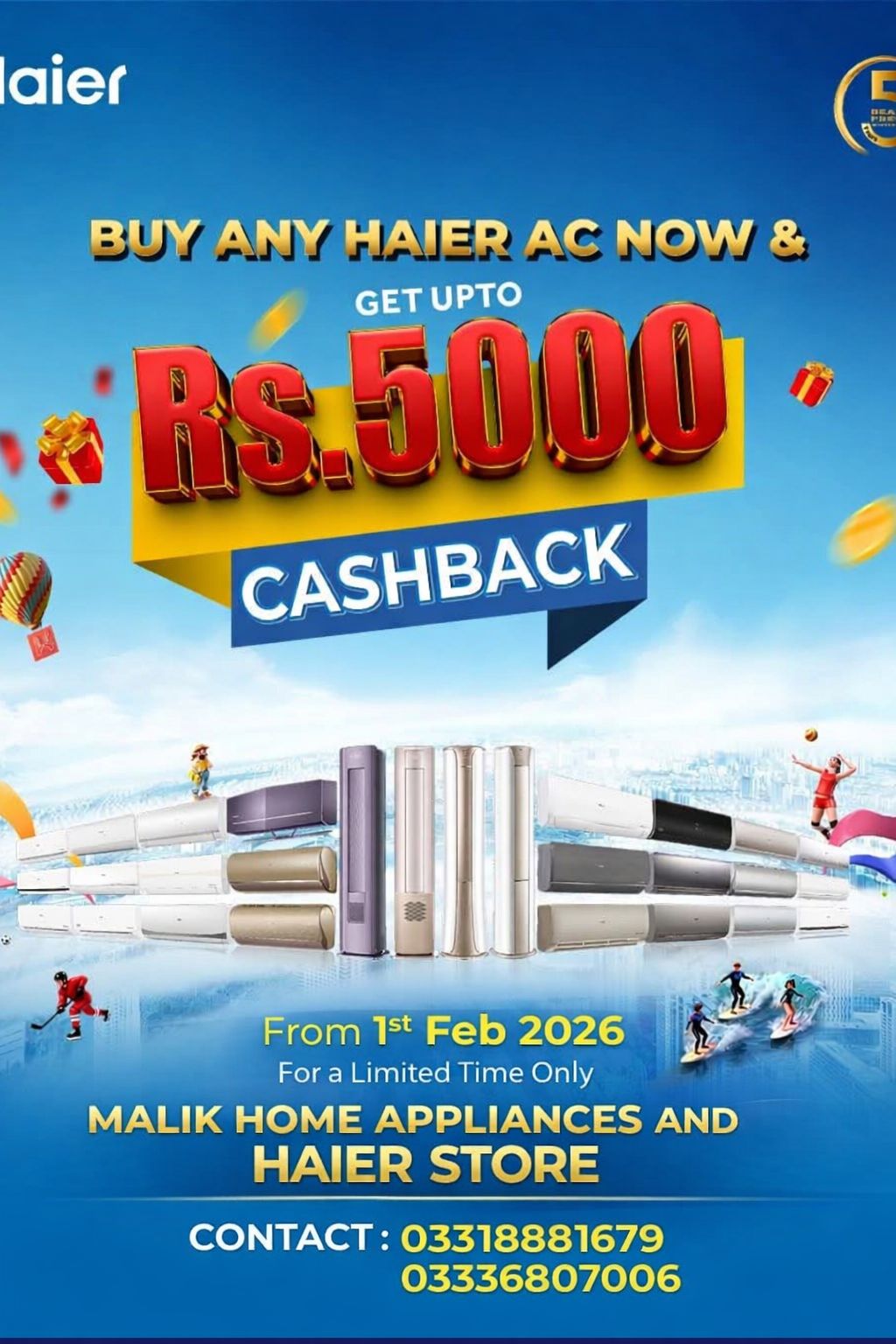 Malik Home Appliances & Electronics Center