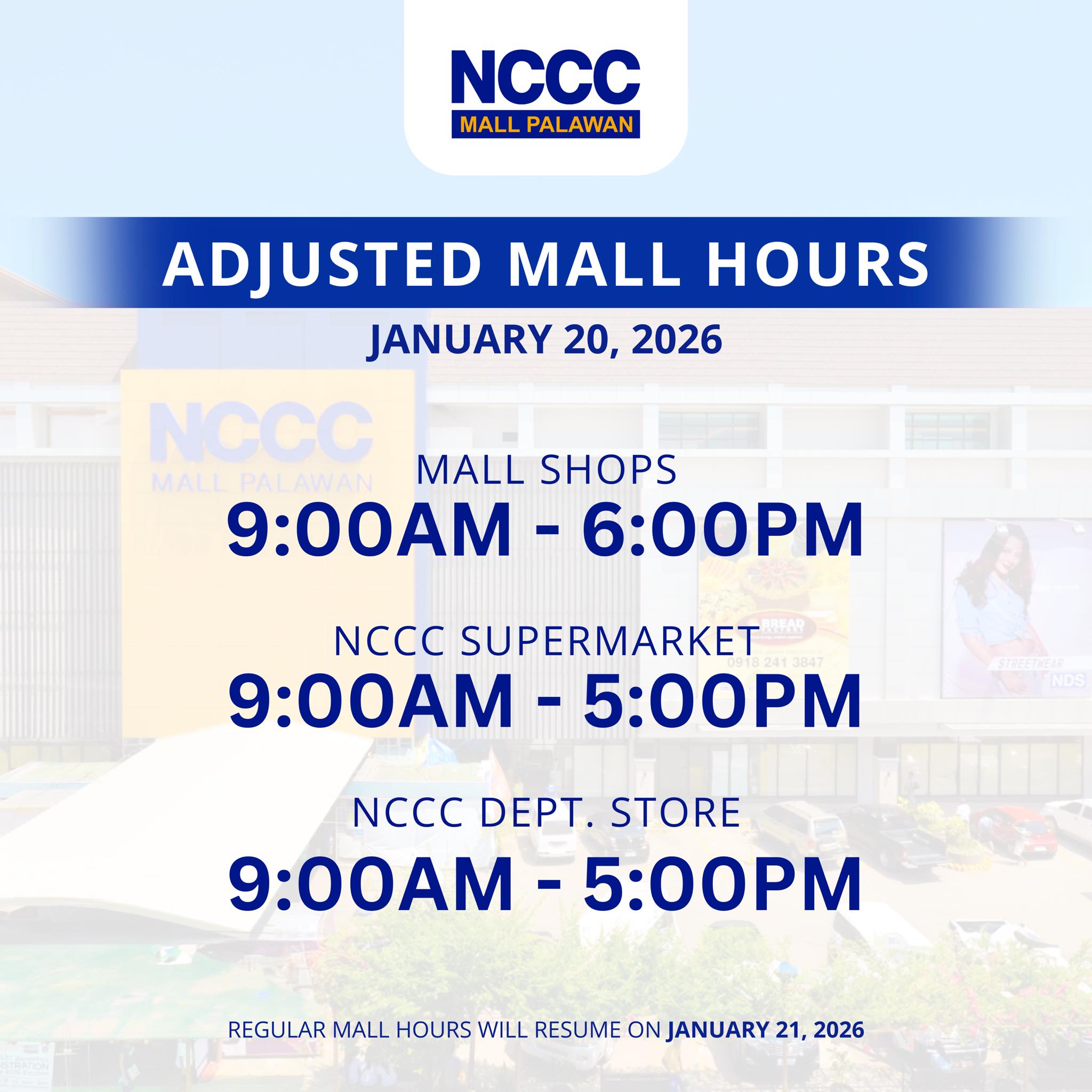 NCCC Mall Palawan added a new photo. - NCCC Mall Palawan