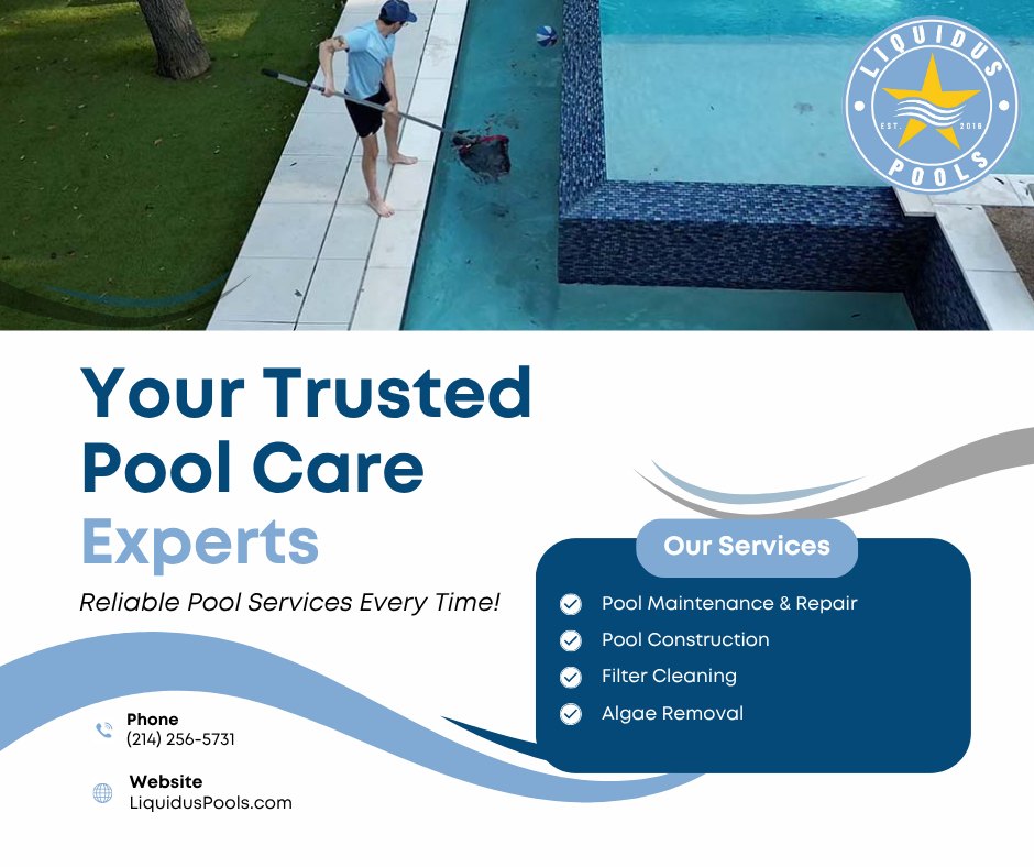 Liquidus Pool Services | Dallas TX