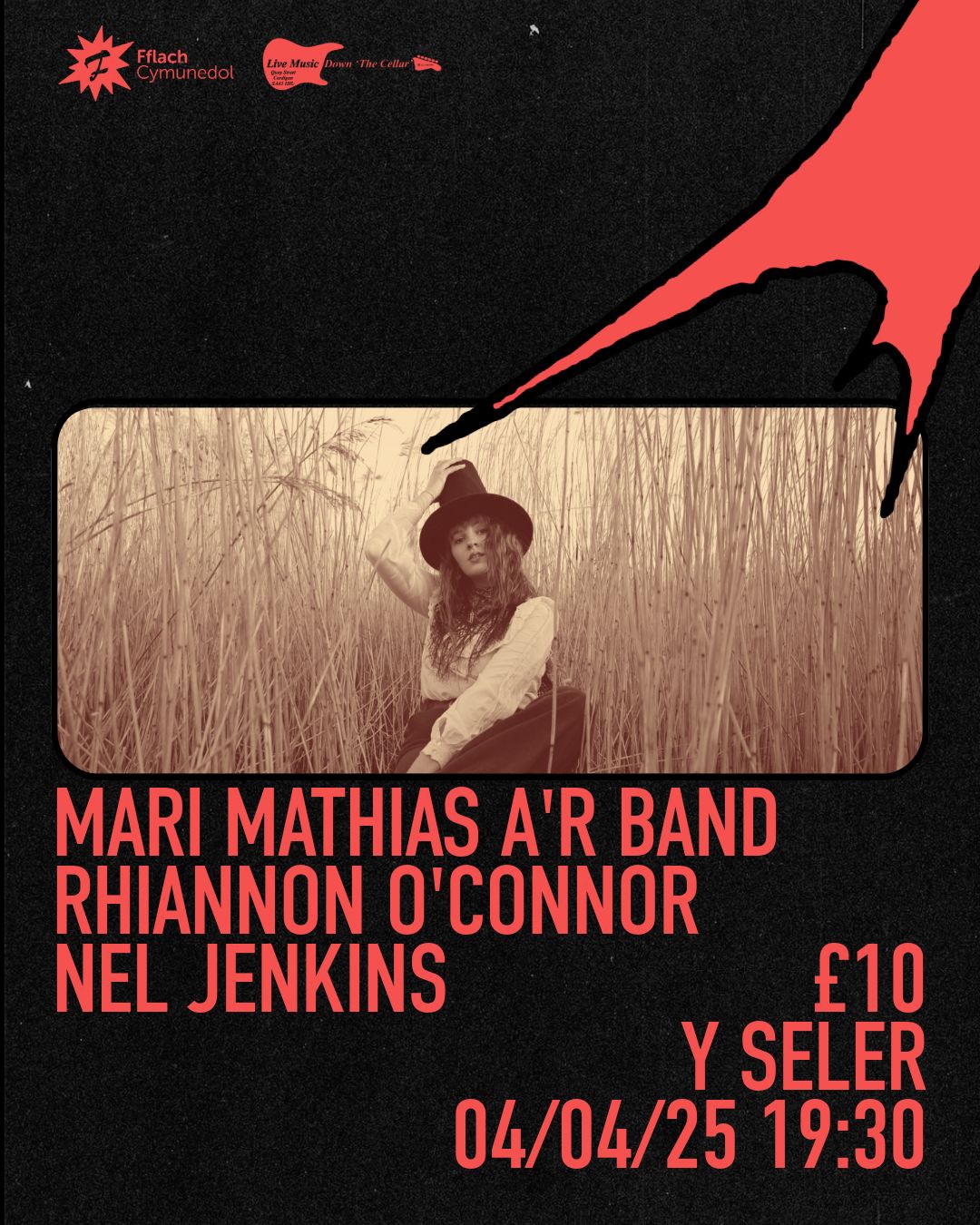 Mari Mathias a’r Band + cefnogaeth