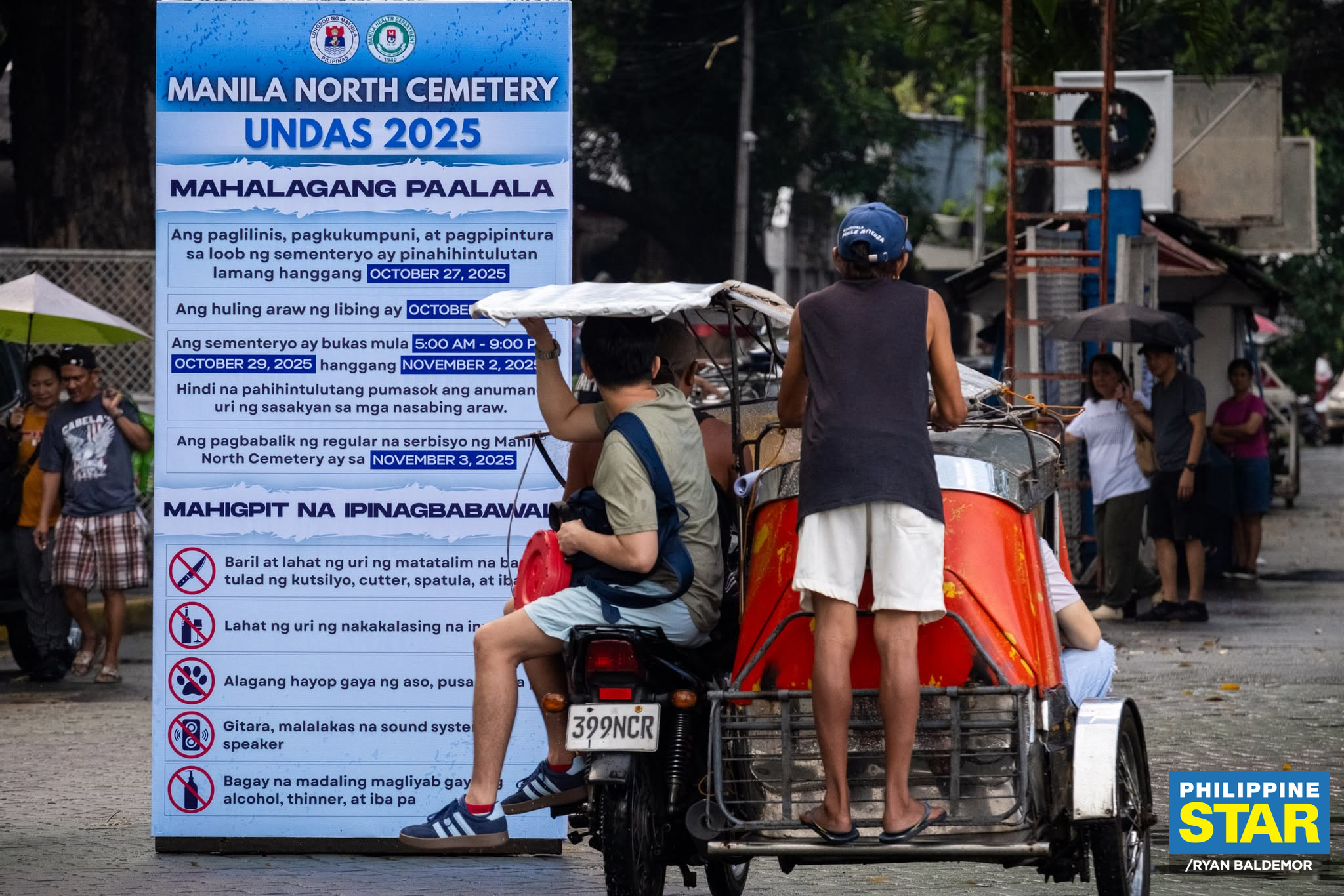 Philippine - Individuals clean the tombs of their departed loved ones ...