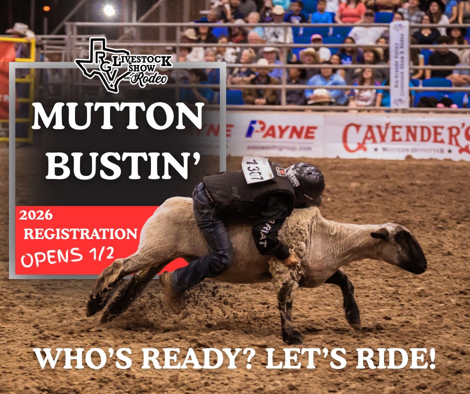 Rio - 🐑🤠 MUTTON BUSTIN’ IS BACK! Registration for 2026 Rio Grande ...