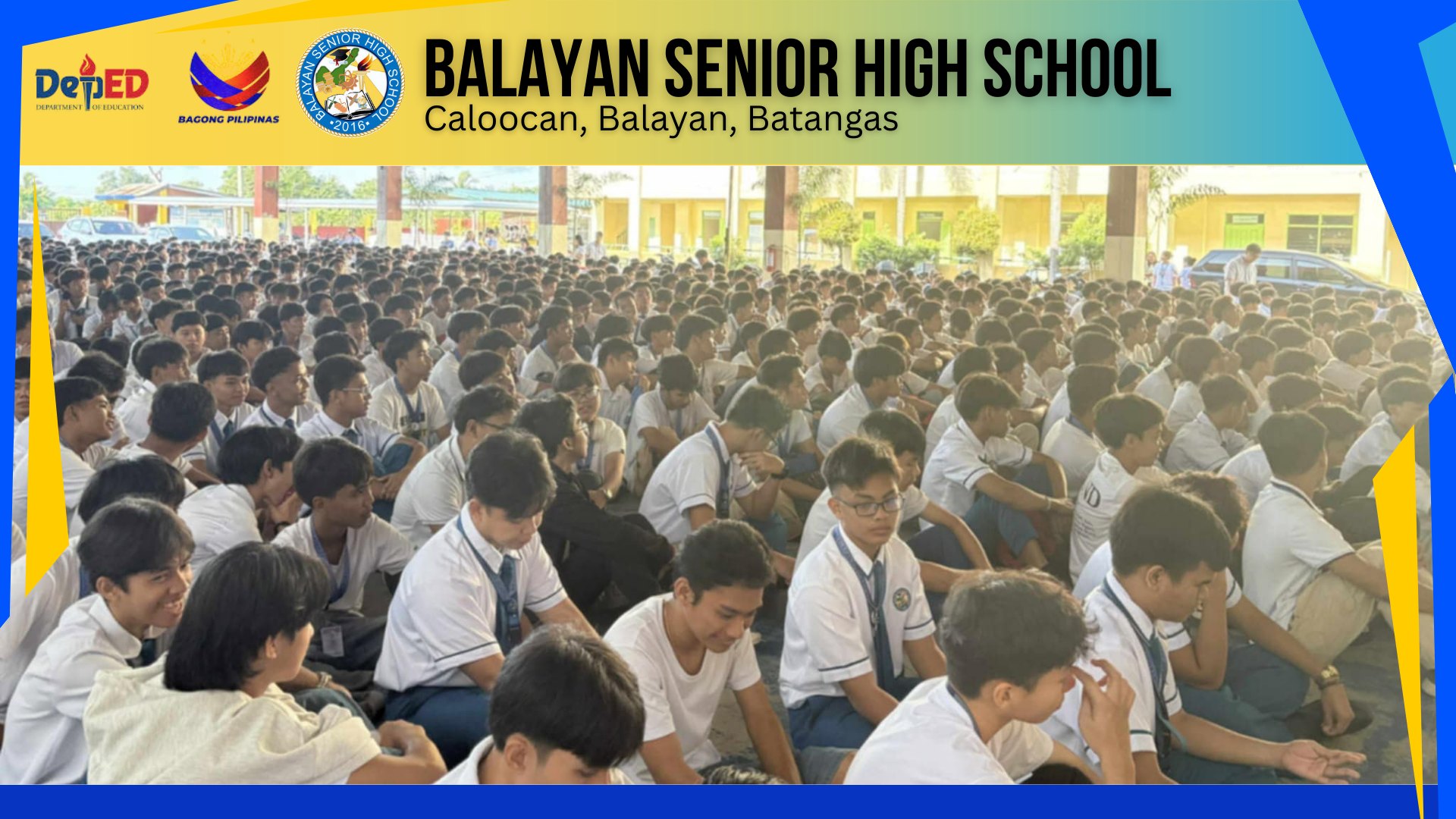DepEd Tayo Balayan... - DepEd Tayo Balayan SHS-Batangas