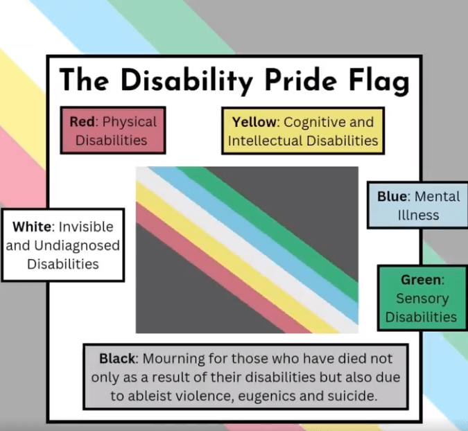 The Disability Pride Flag,... - B Street Veterinary Hospital | Facebook