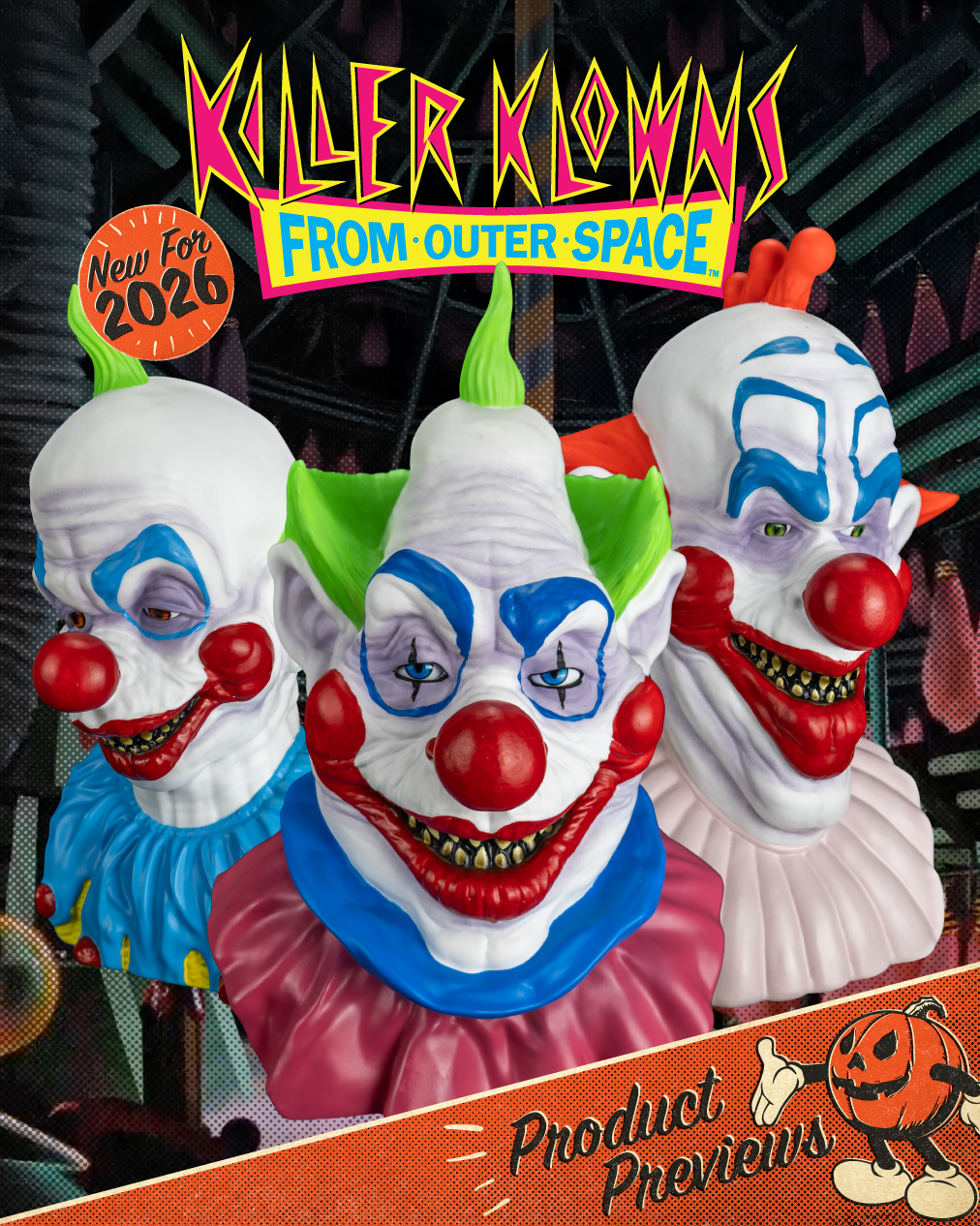 Introducing our upcoming Killer Klowns from Outer Space Vinyl 