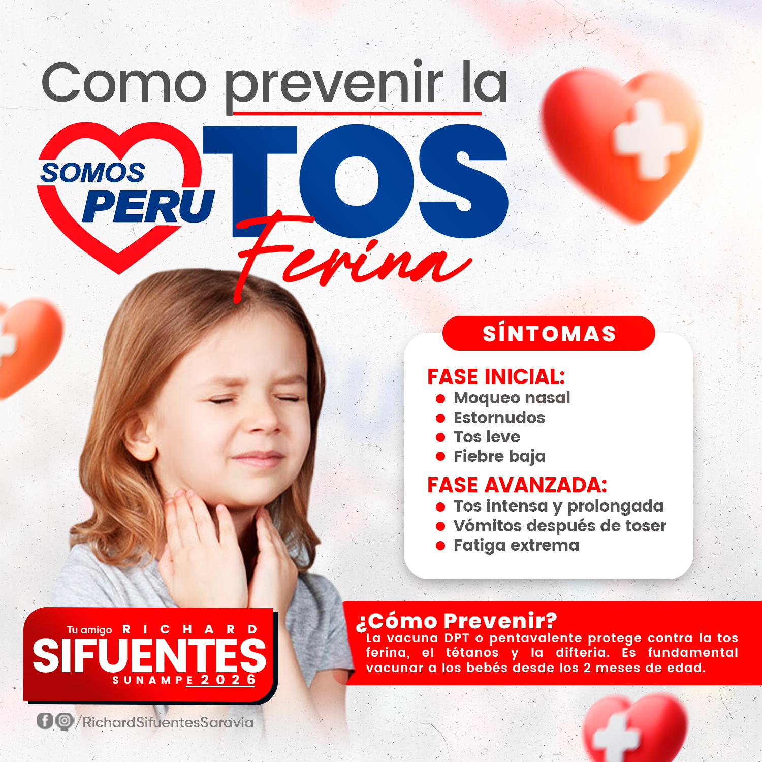 Richard - 🛑 ¡Cuidemos la salud de nuestros pequeños! 🛡️ La tos ferina ...