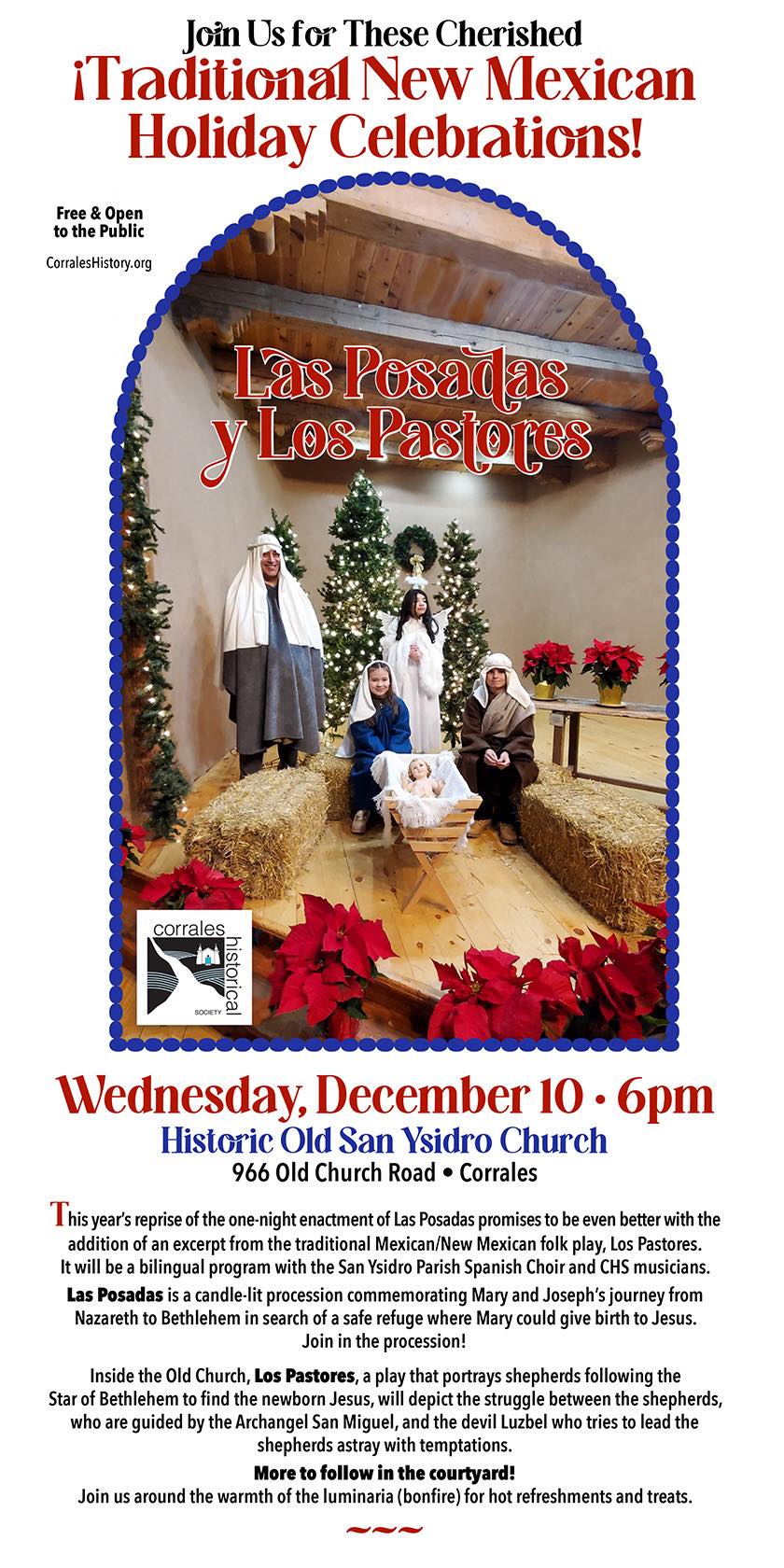 Las Posadas at Old Church... - Corrales Historical Society | Facebook
