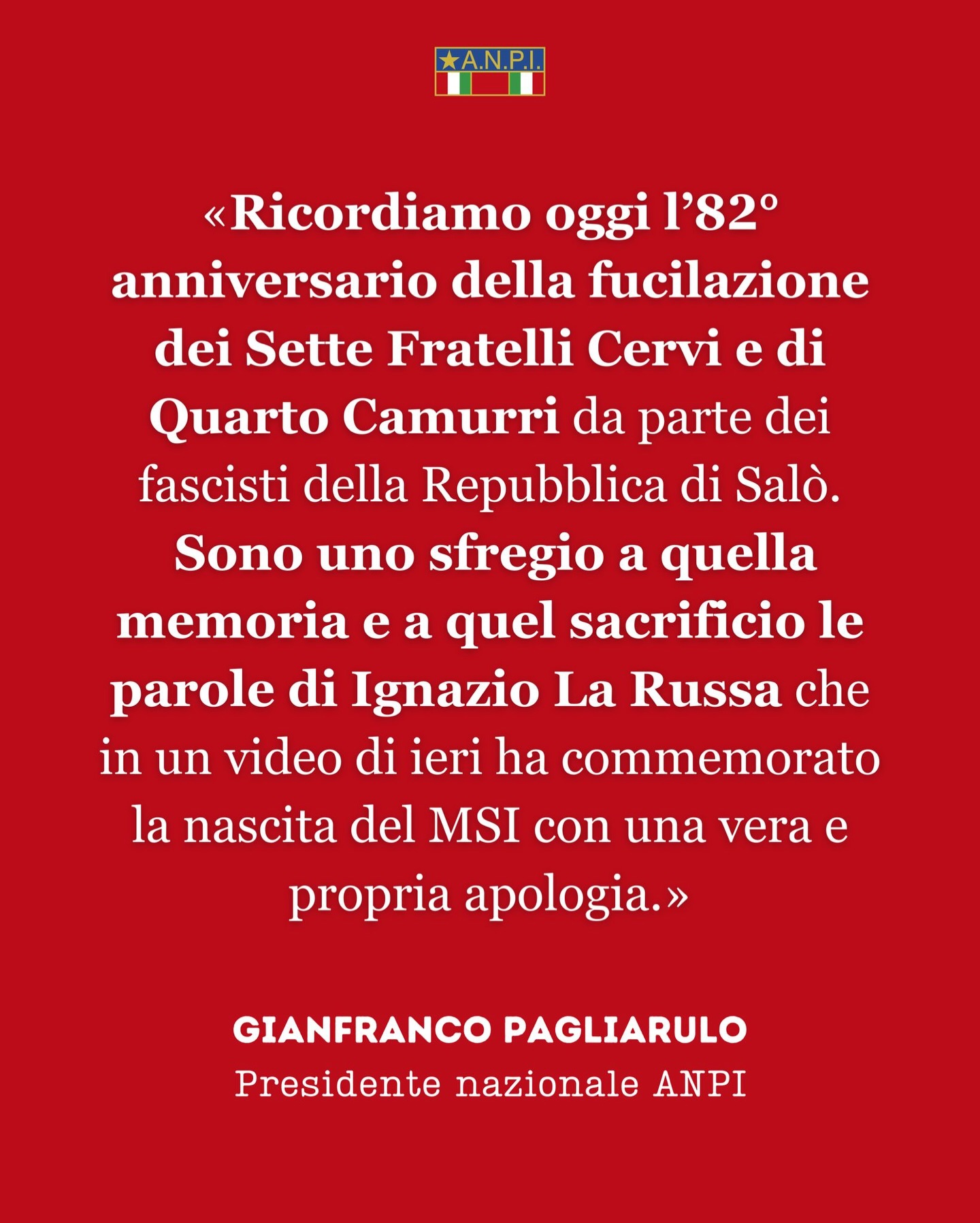 ANPI Pitigliano e Sorano - Sezione Pietro Casciani