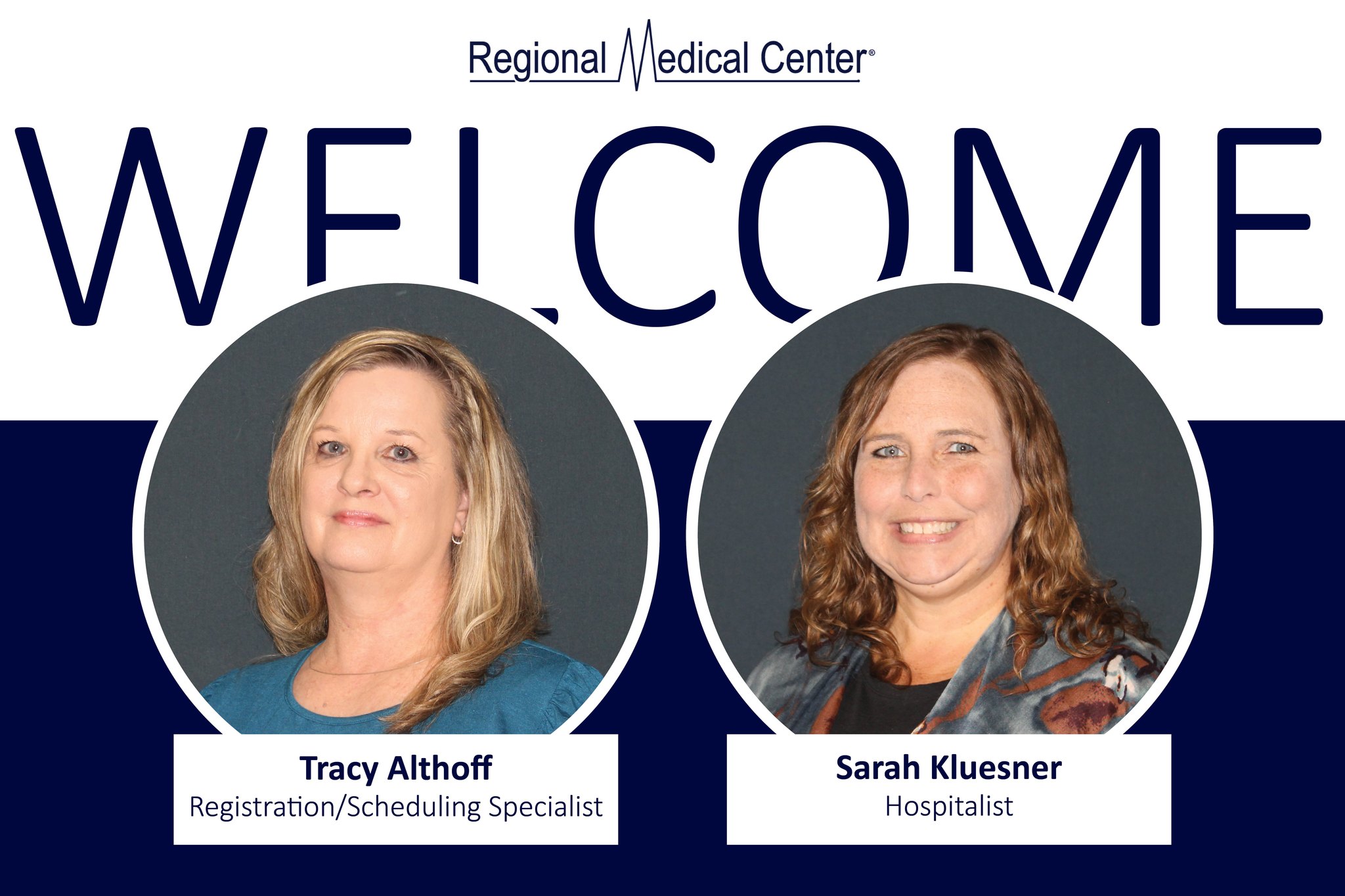 Regional - We are thrilled to welcome two members to our team! Tracy ...