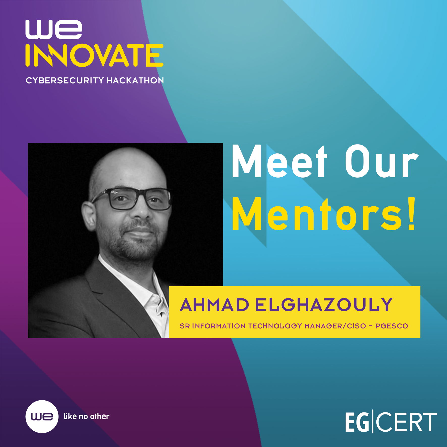 WE INNOVATE - Meet more of our Hackathon experts! Our... | Facebook