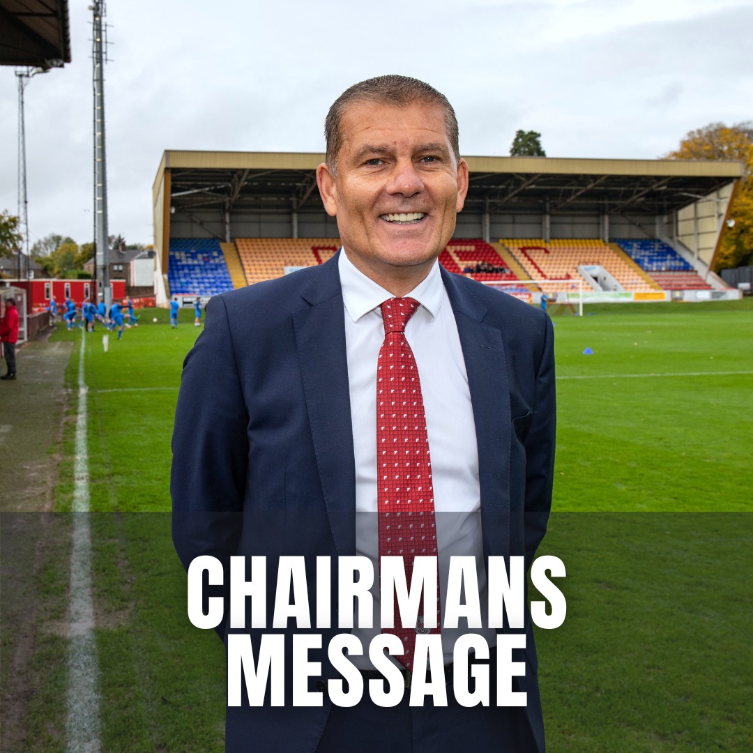 Brechin City FC - 🗣 𝘾𝙃𝘼𝙄𝙍𝙈𝘼𝙉𝙎 𝙈𝙀𝙎𝙎𝘼𝙂𝙀 