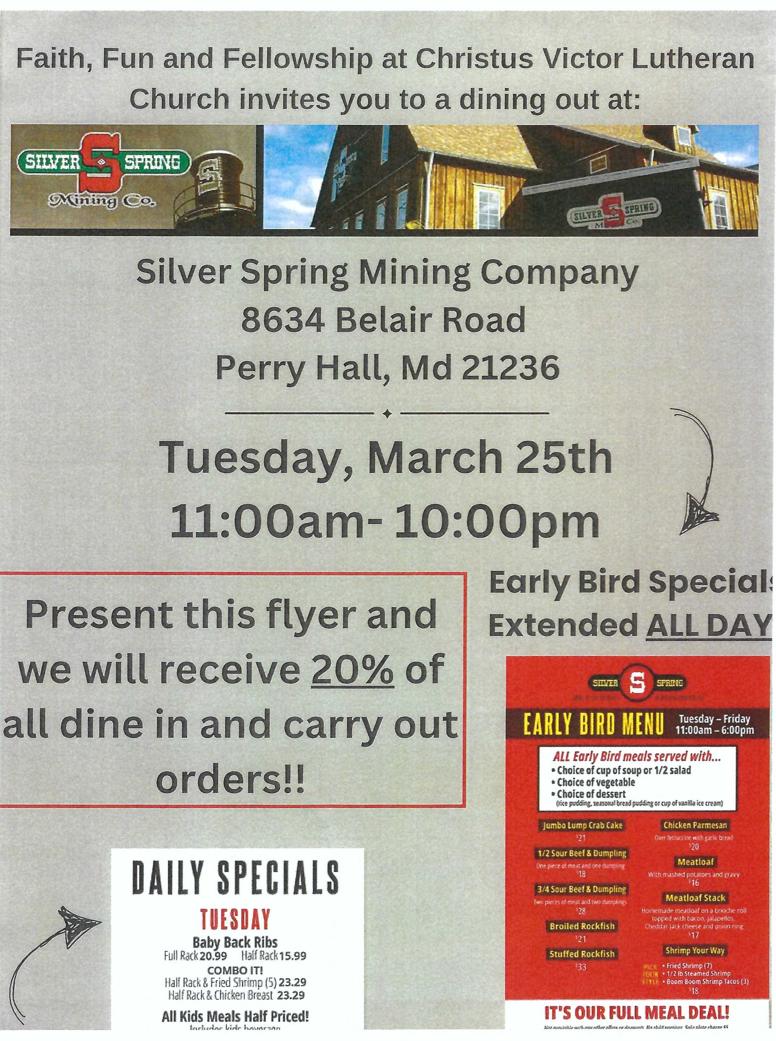 Dining out Silver Spring Mining Co.