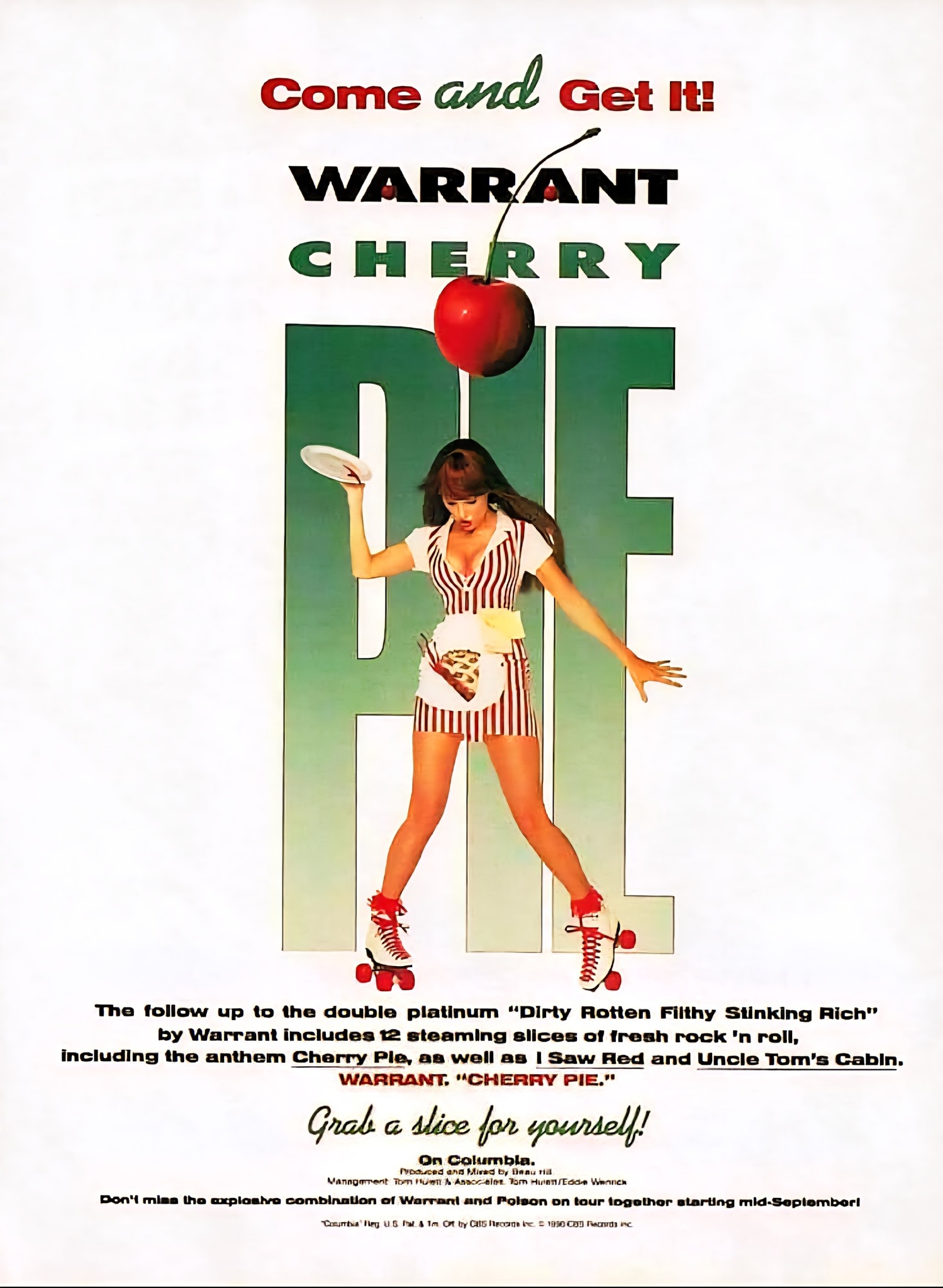 This Podcast episode is all about the WARRANT Cherry Pie Tour 91