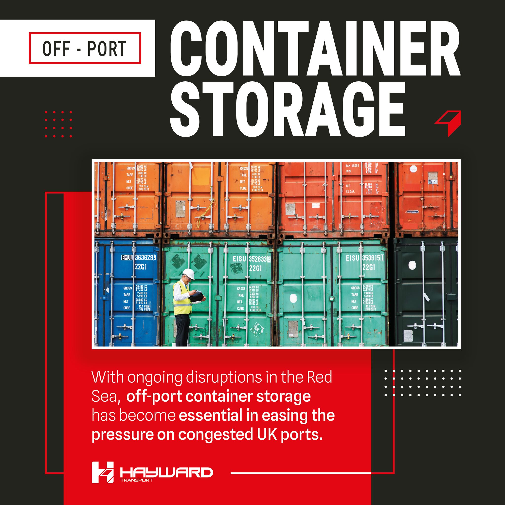 Hayward - 🚢 Off-Port Container Storage: A Lifeline Amid the Red Sea ...