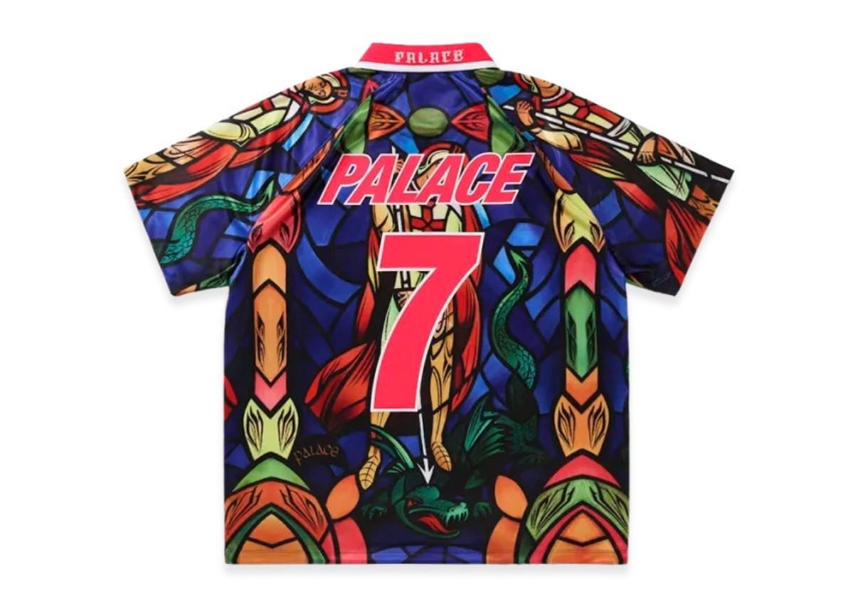 Nike x PALACE X2 World Cup Short-Sleeve Football Jersey England พ 