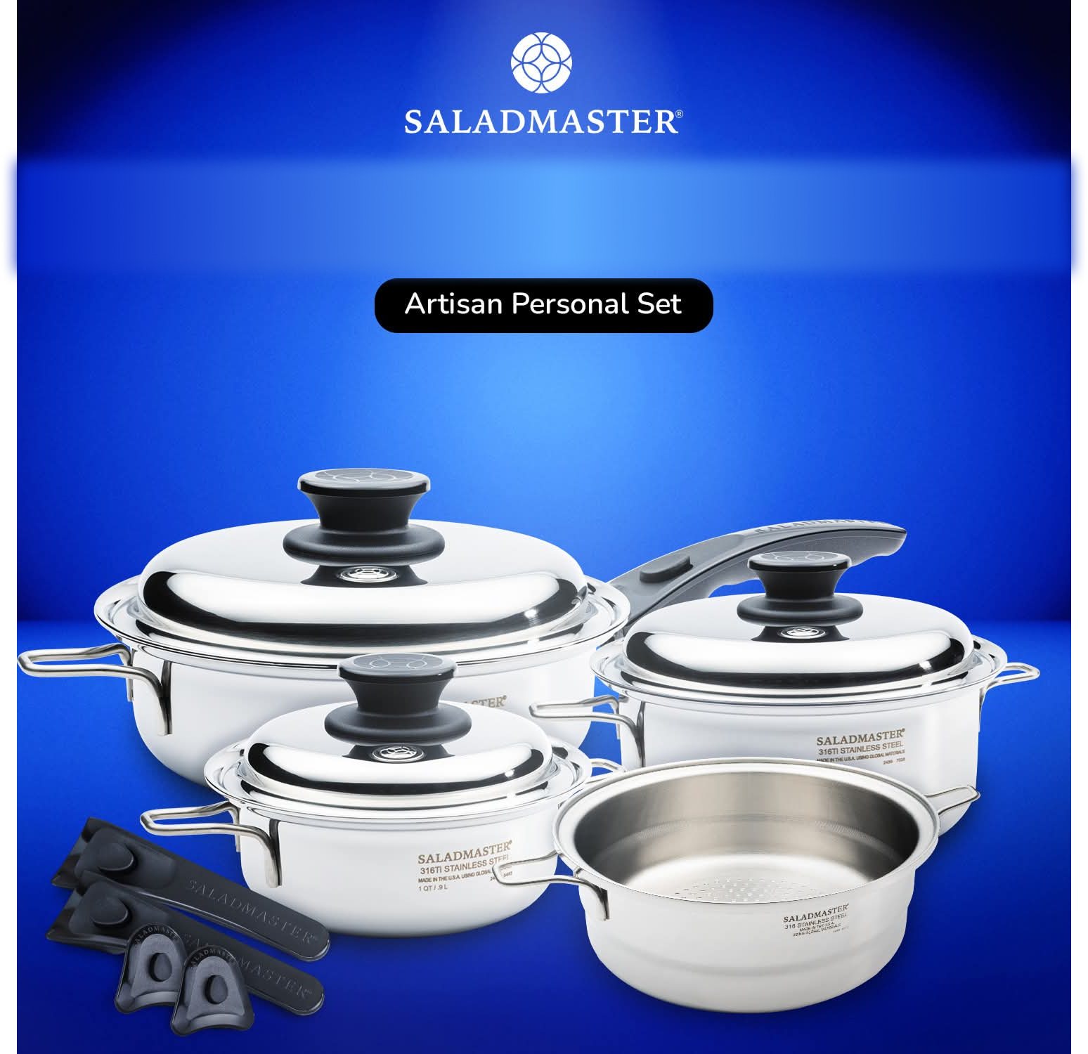 Introducing Saladmaster's 4 Qt Mezzo Roaster for easy one-pot meals