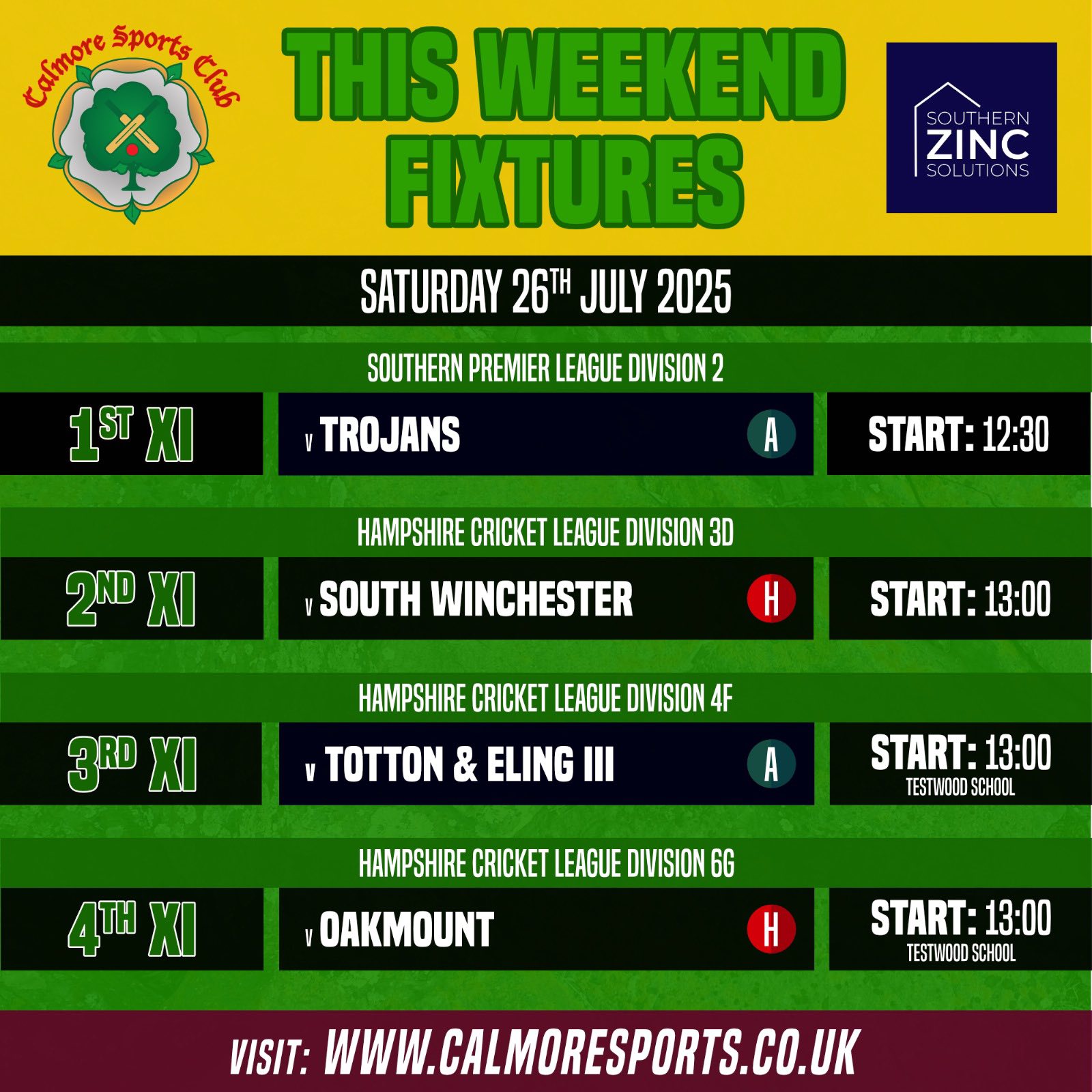 Calmore Sports CC added a new photo. - Calmore Sports CC
