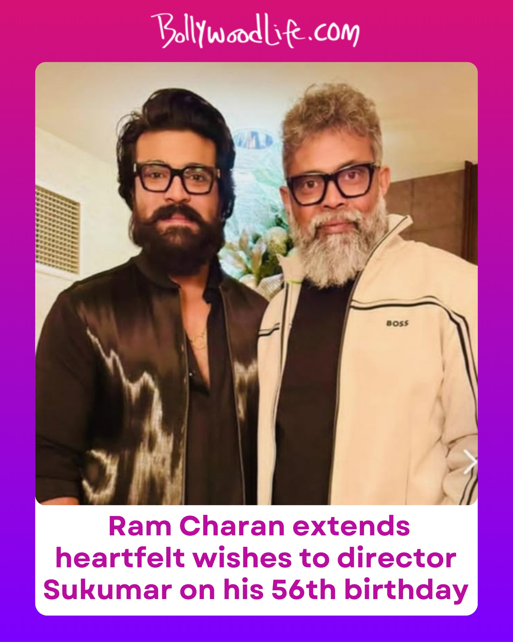 BollywoodLife.Com - Actor Ram Charan extended heartfelt wishes to ...