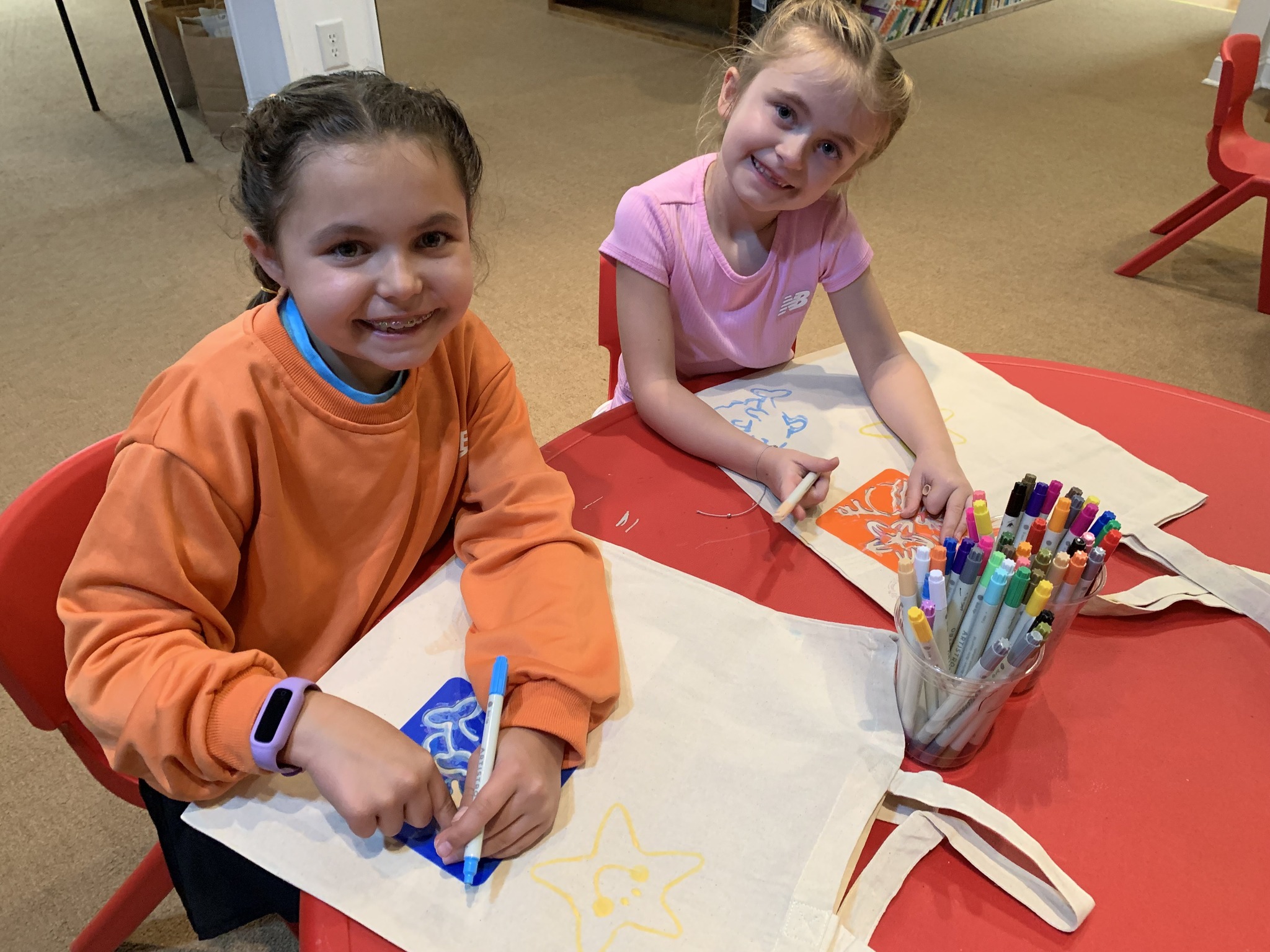 Springville Public Library - Look at all the books these two read ...