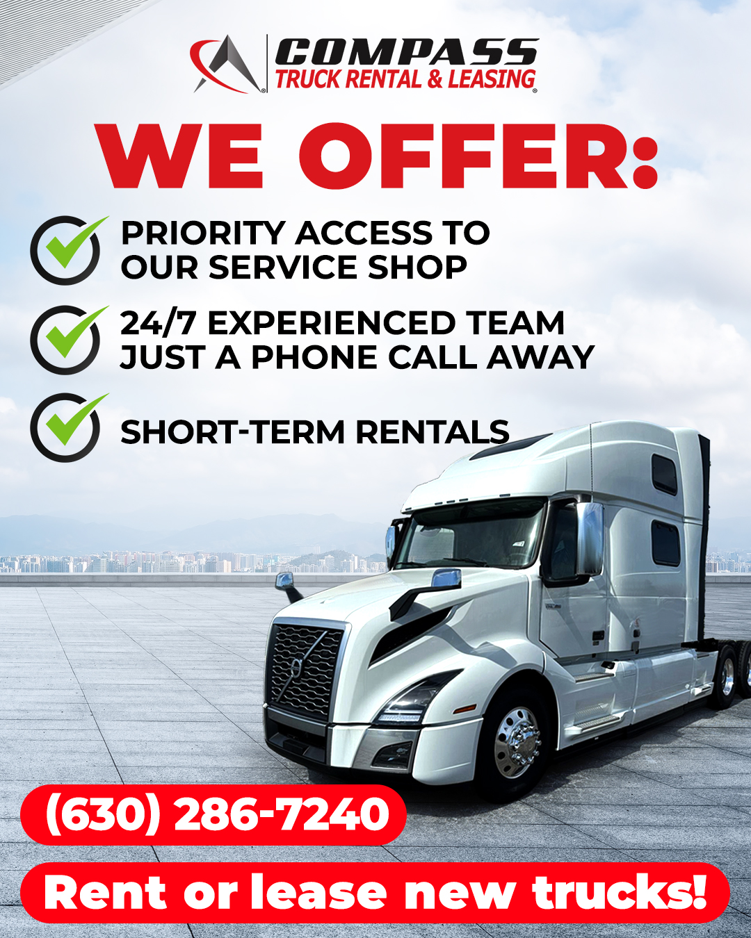 Compass Truck Rental & Leasing, LLC | Burr Ridge IL
