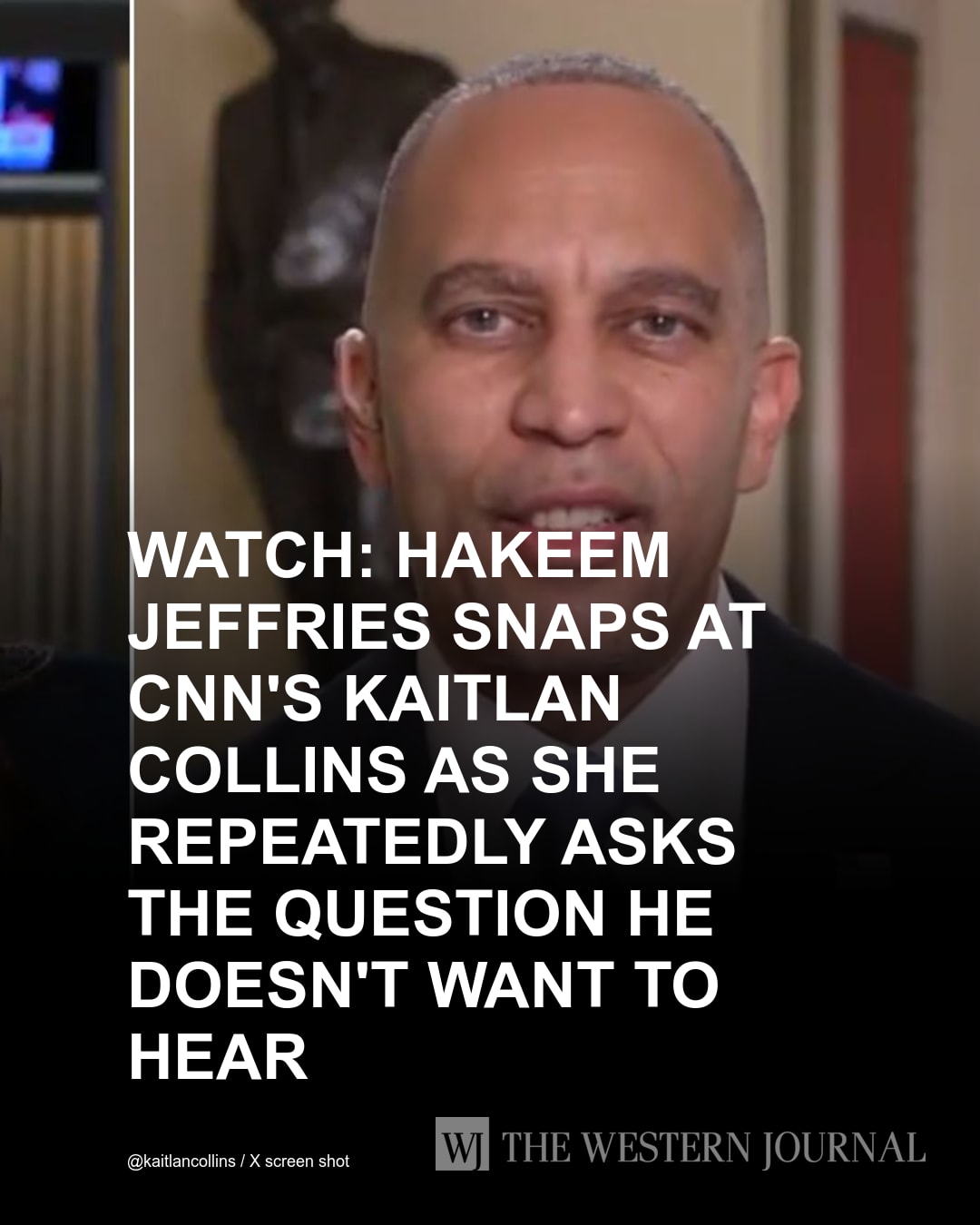 The Tea - Hakeem Jeffries' defensiveness is very telling. Tap the link ...