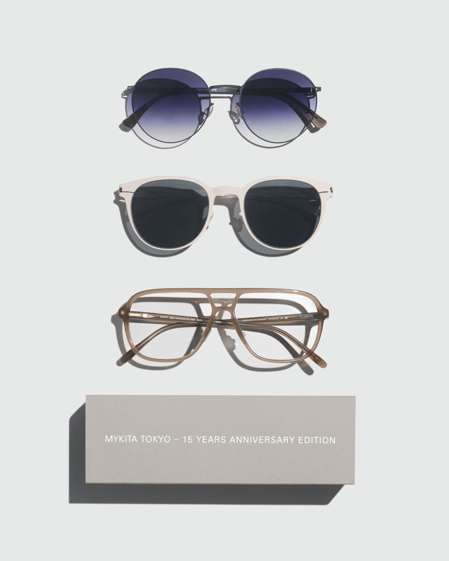 To celebrate 15 years in Japan, MYKITA presents three limited 