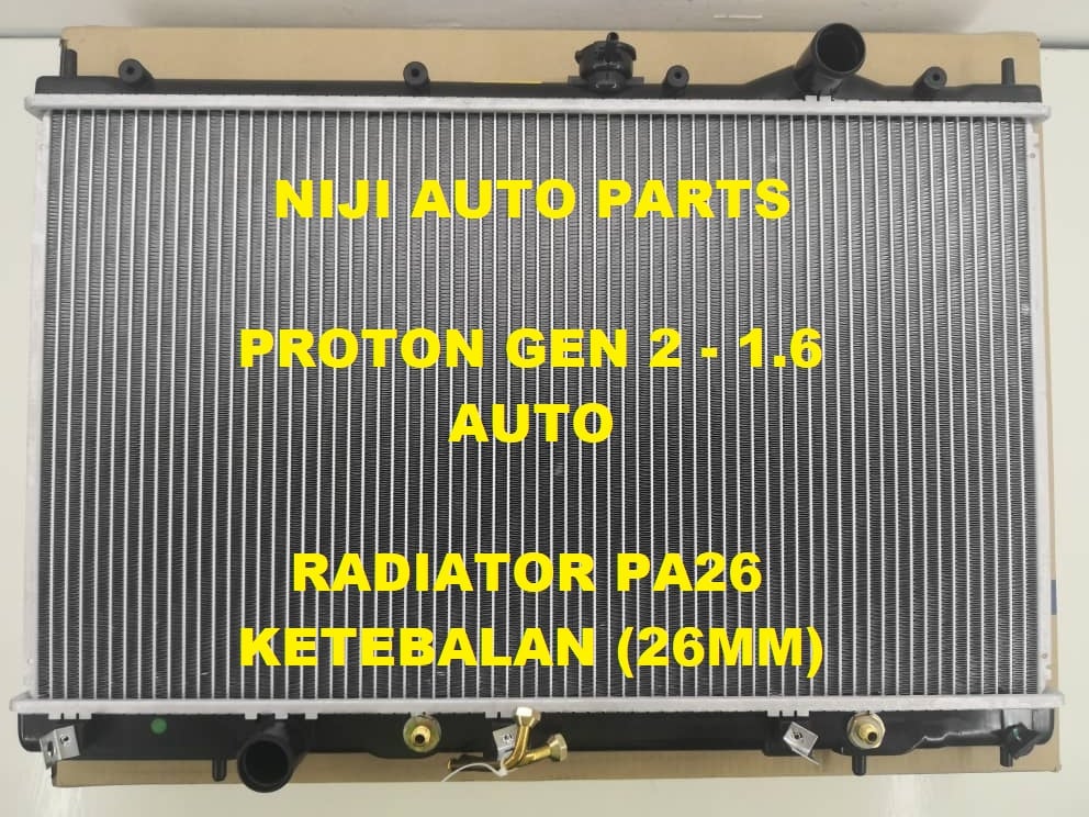 Alat - Proton GEN2 Auto Radiator PA26 Tangki Air Kereta Alat Ganti Baru ...
