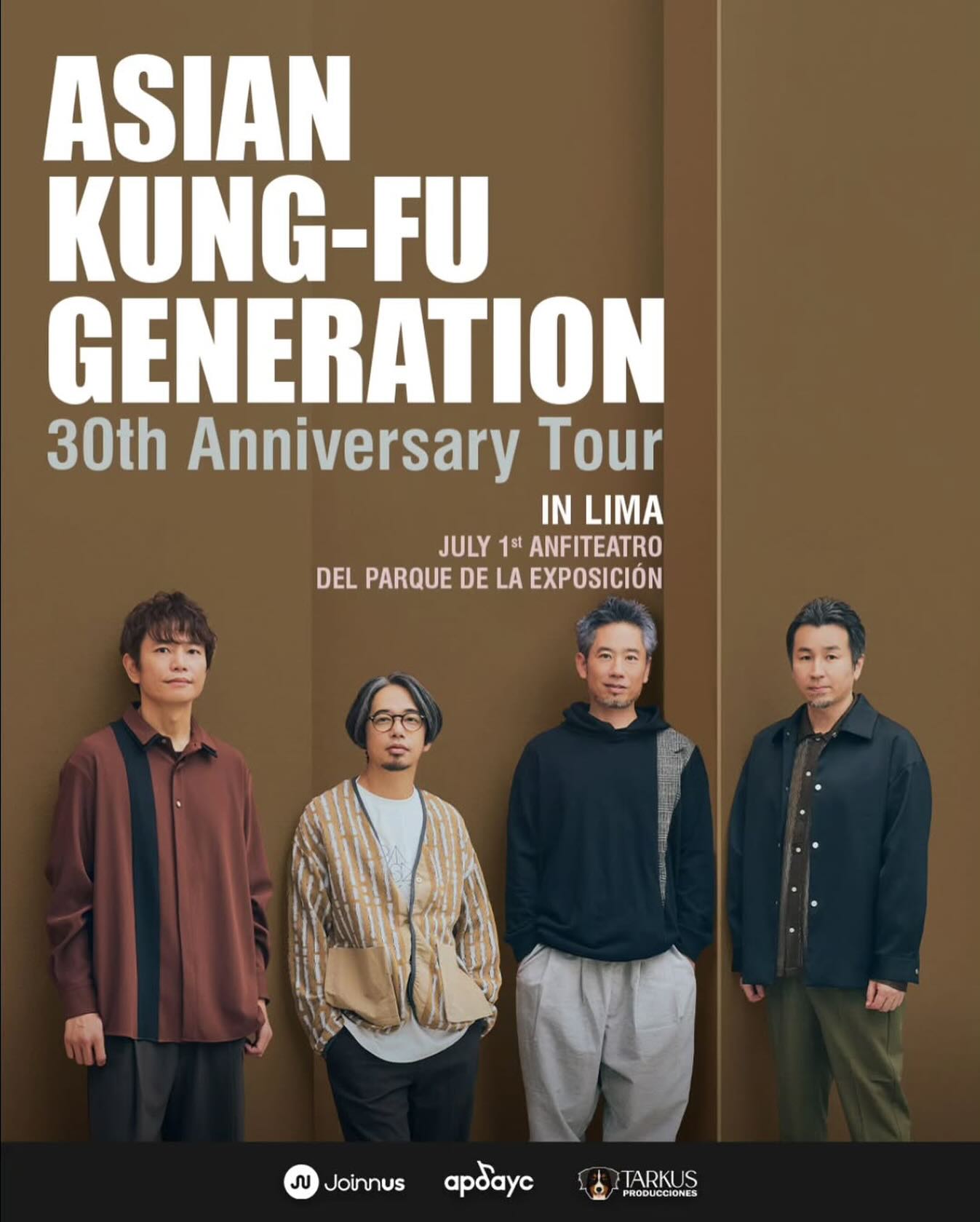 Conciertos Perú - 🎤 Oficial: ASIAN KUNG-FU GENERATION... | Facebook