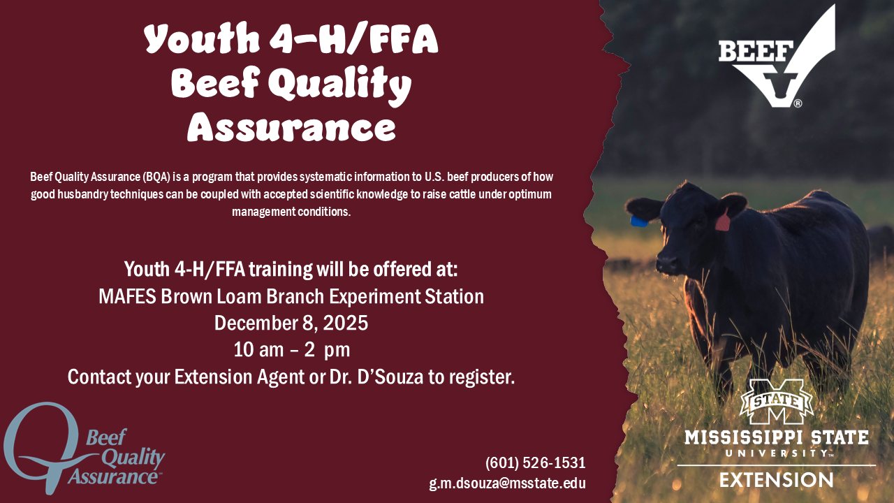 Mississippi - Designed for 4-H and FFA members, this free Beef Quality ...