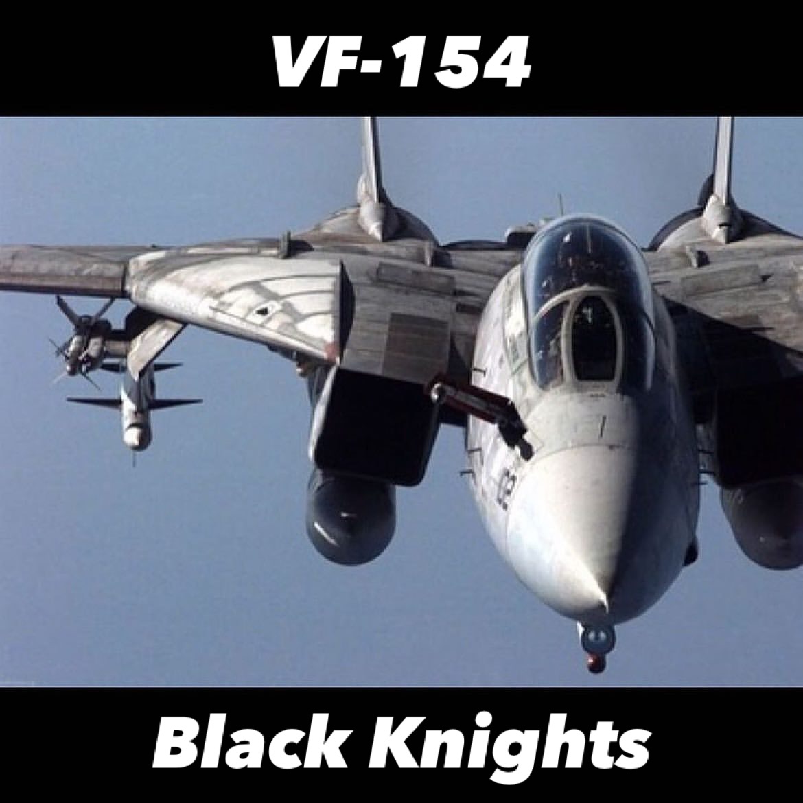 VF-154 Black Knights transition to F-14A Tomcat in 1983