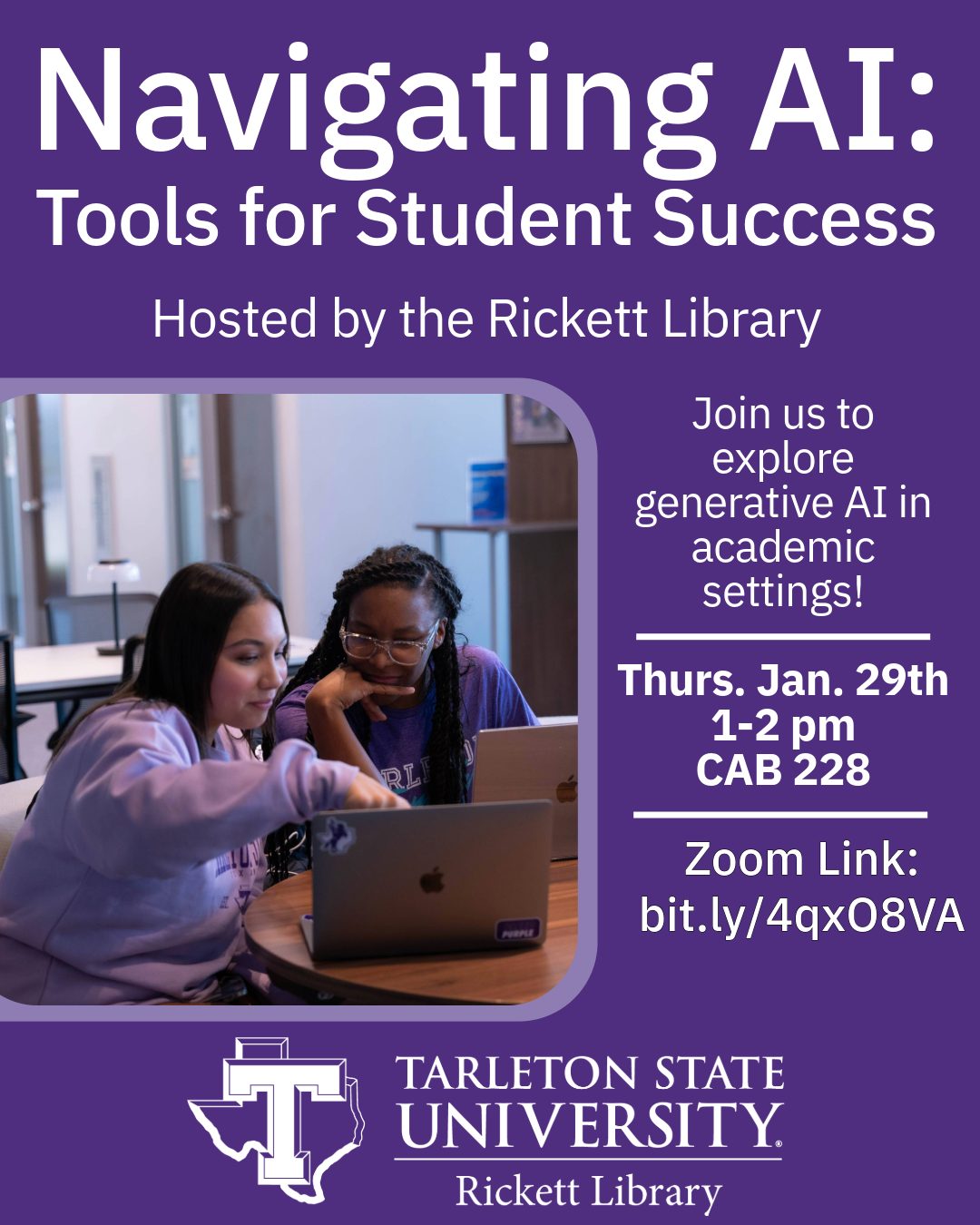 Tarleton - 💻AI is changing how we learn. Let’s talk about it. Join the ...