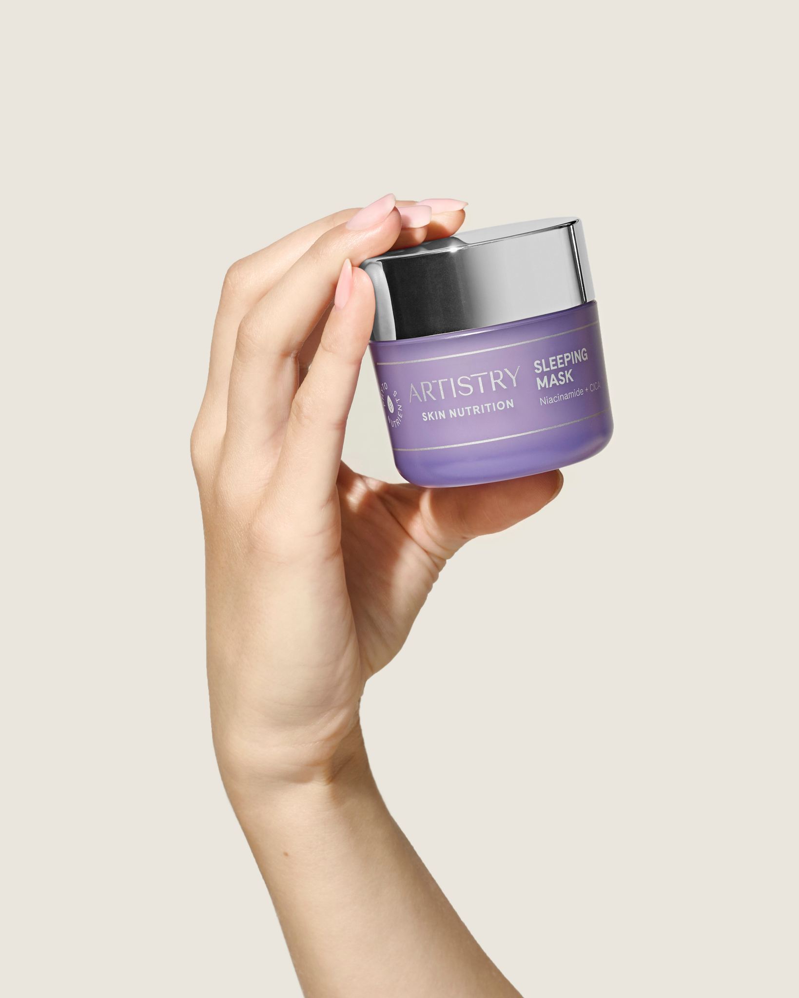 The #Artistry Sleeping Mask feels like 😴😌 Soothing lavender