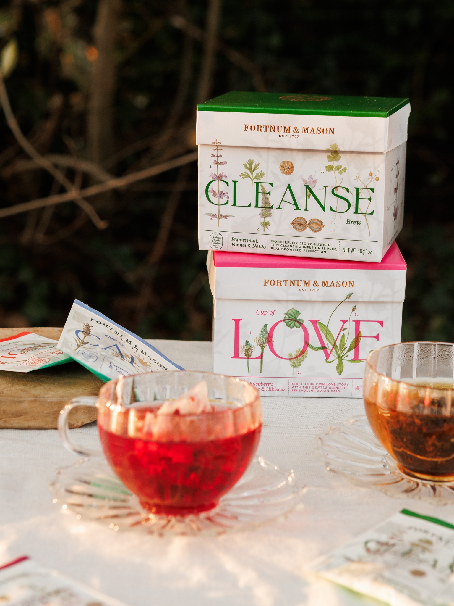 NEW! Introducing Fortnum's Wellness Botanical Blends 🍵🌿 We're