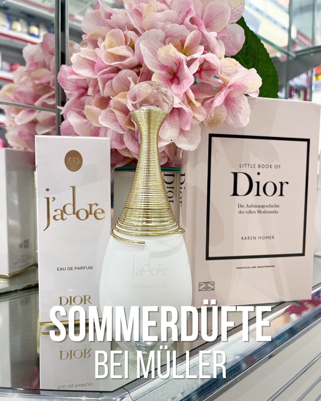 Unsere Duftfavoriten für den Sommer findet ihr bei Müller Deutschland. Ob frisch, floral oder elegant – wir haben für euch eine Auswahl getroffen: 🍋 Light Blue Capri in Love von Dolce &