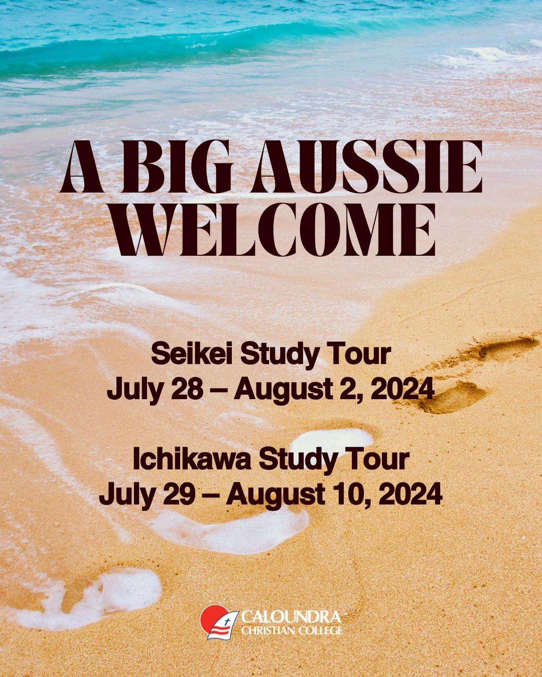 Caloundra - A big Aussie welcome to Seikei Study Tour (July 17 – 27 ...