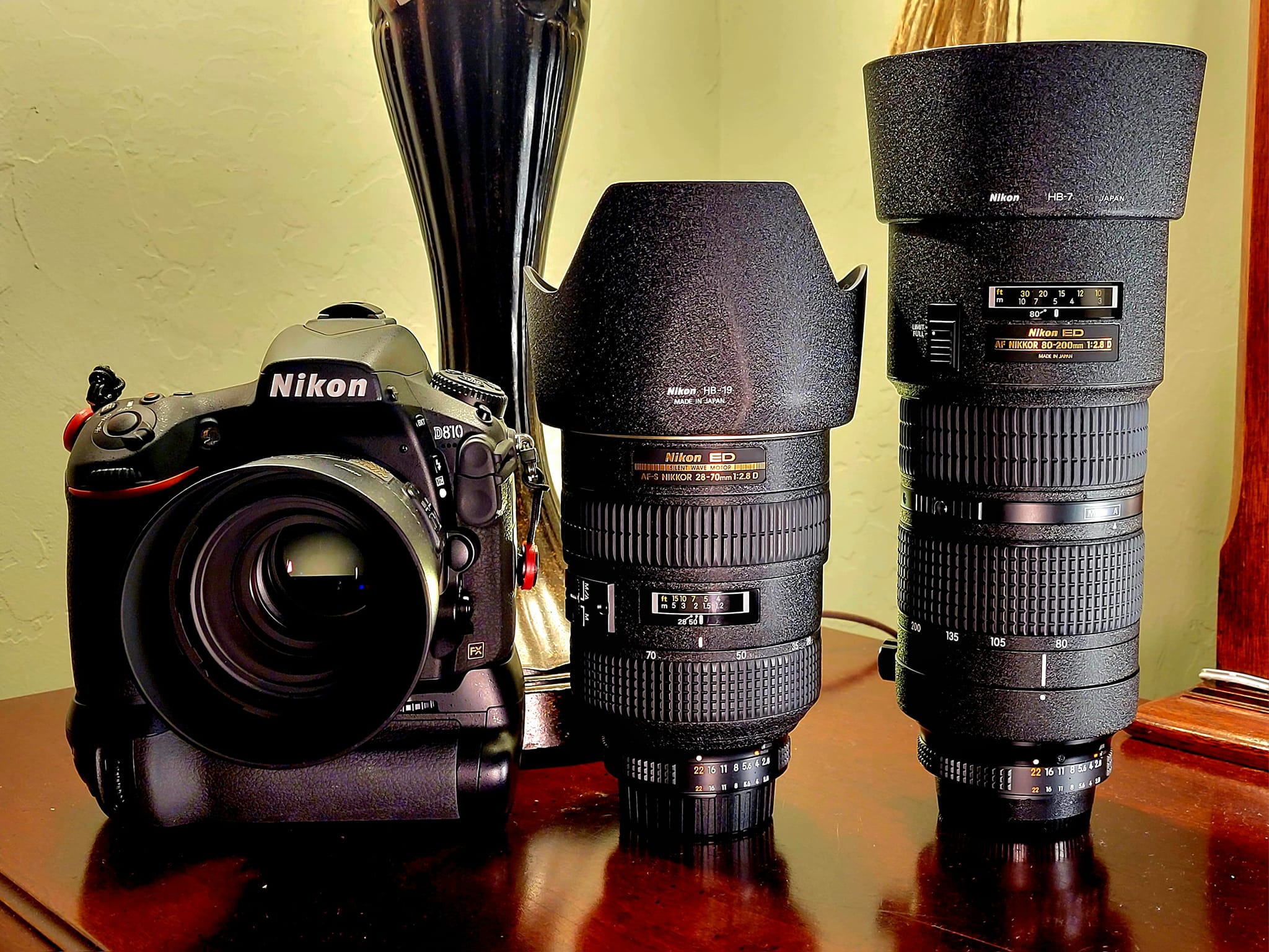Using vintage Nikon F5 lenses on a digital Nikon DSLR D810