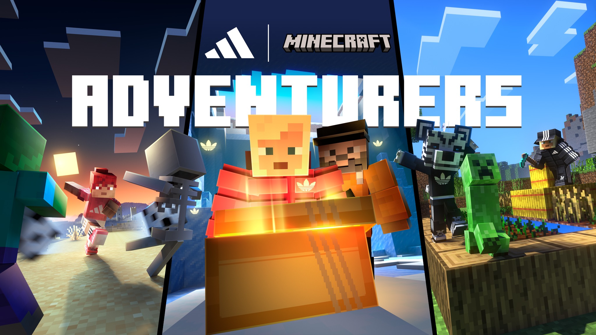 Xbox - 『#マインクラフト』 #adidas Adventurers アドオンが登場 