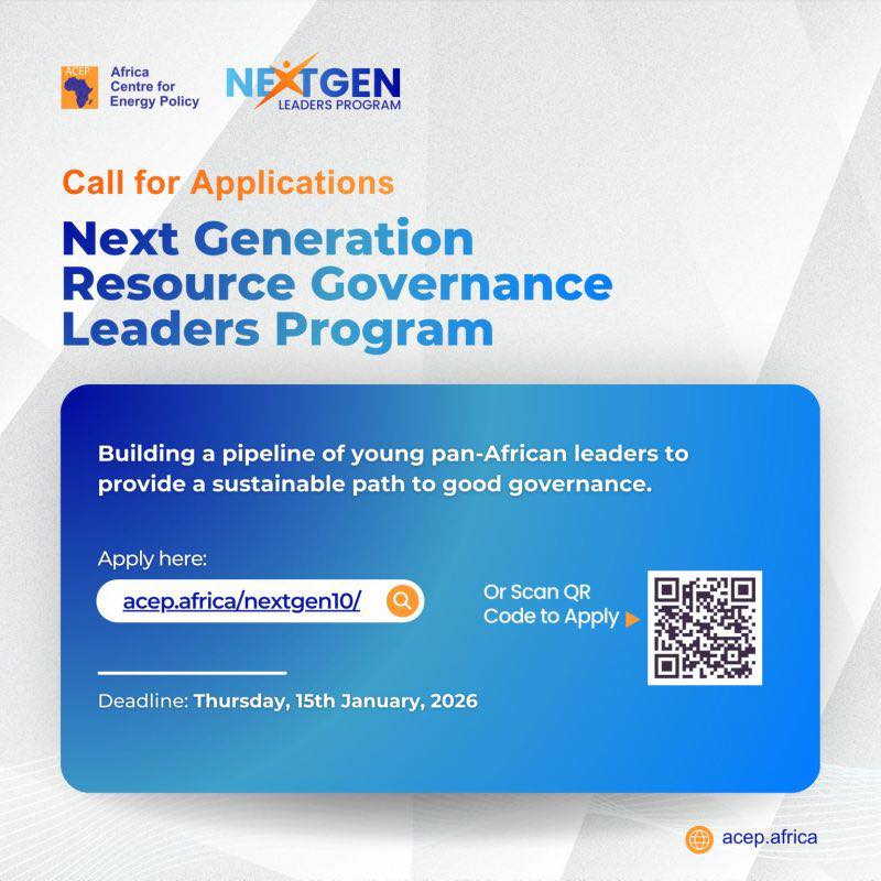 Opportunities - 🌍 Calling Young African Leaders! Apply for the Next ...