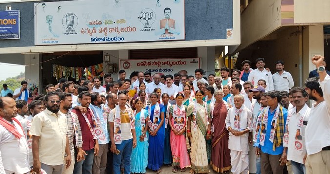 P V S N Raju Janasena