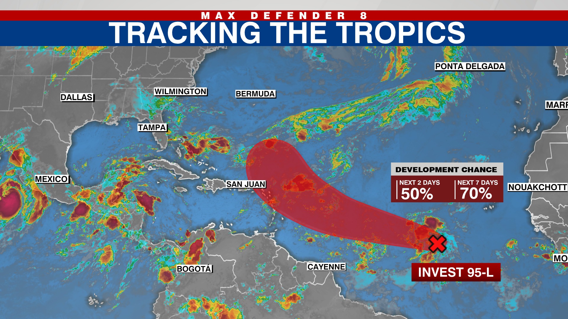 WFLA - TRACKING THE TROPICS | A tropical depression is likely to form ...