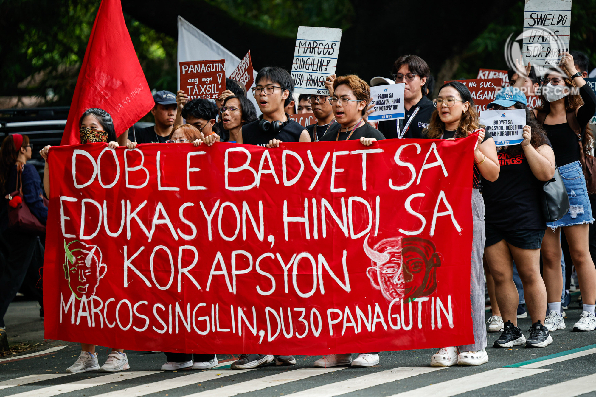 Rappler - Students at the University of the Philippines Diliman in ...