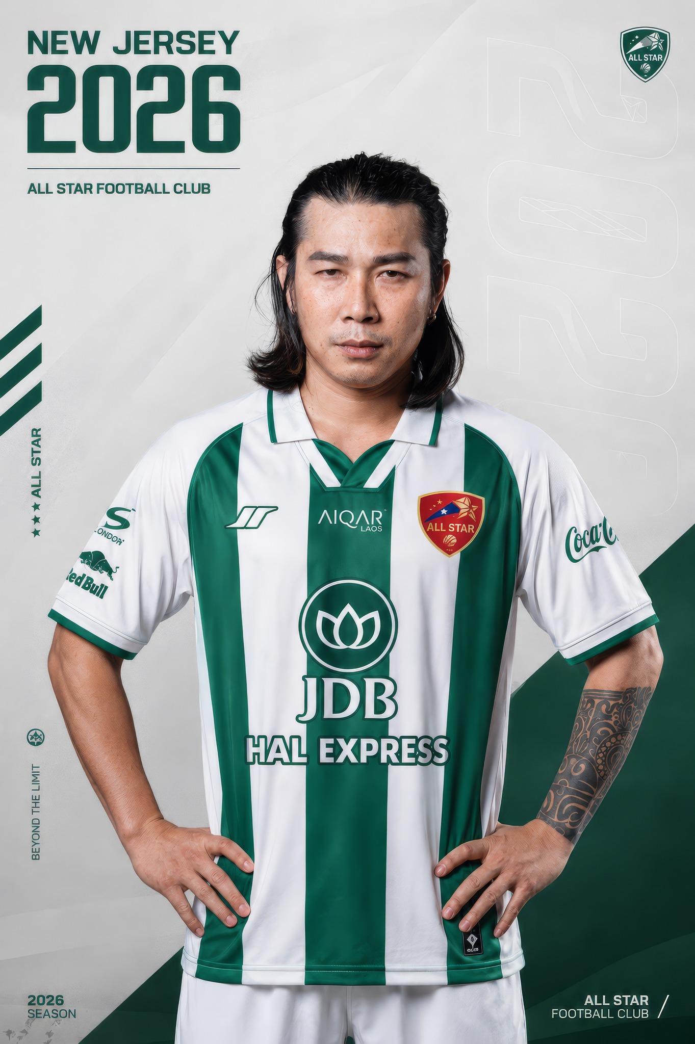 NEW JERSEY 2026 Revealed! | LAO All Star Football Club Official