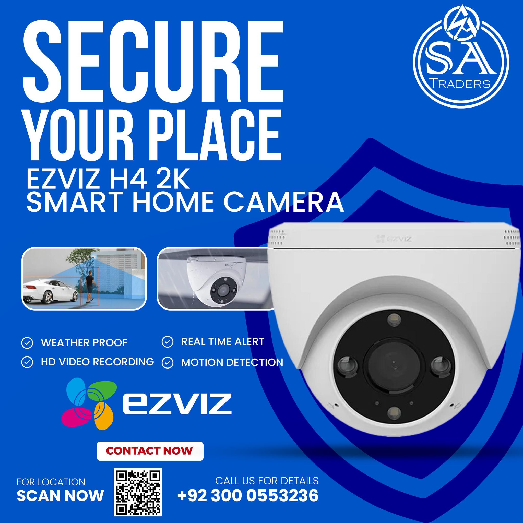 S.A - EZViz H4 2K Smart Home Camera #satraderpk #satrader #HIKVISION # ...
