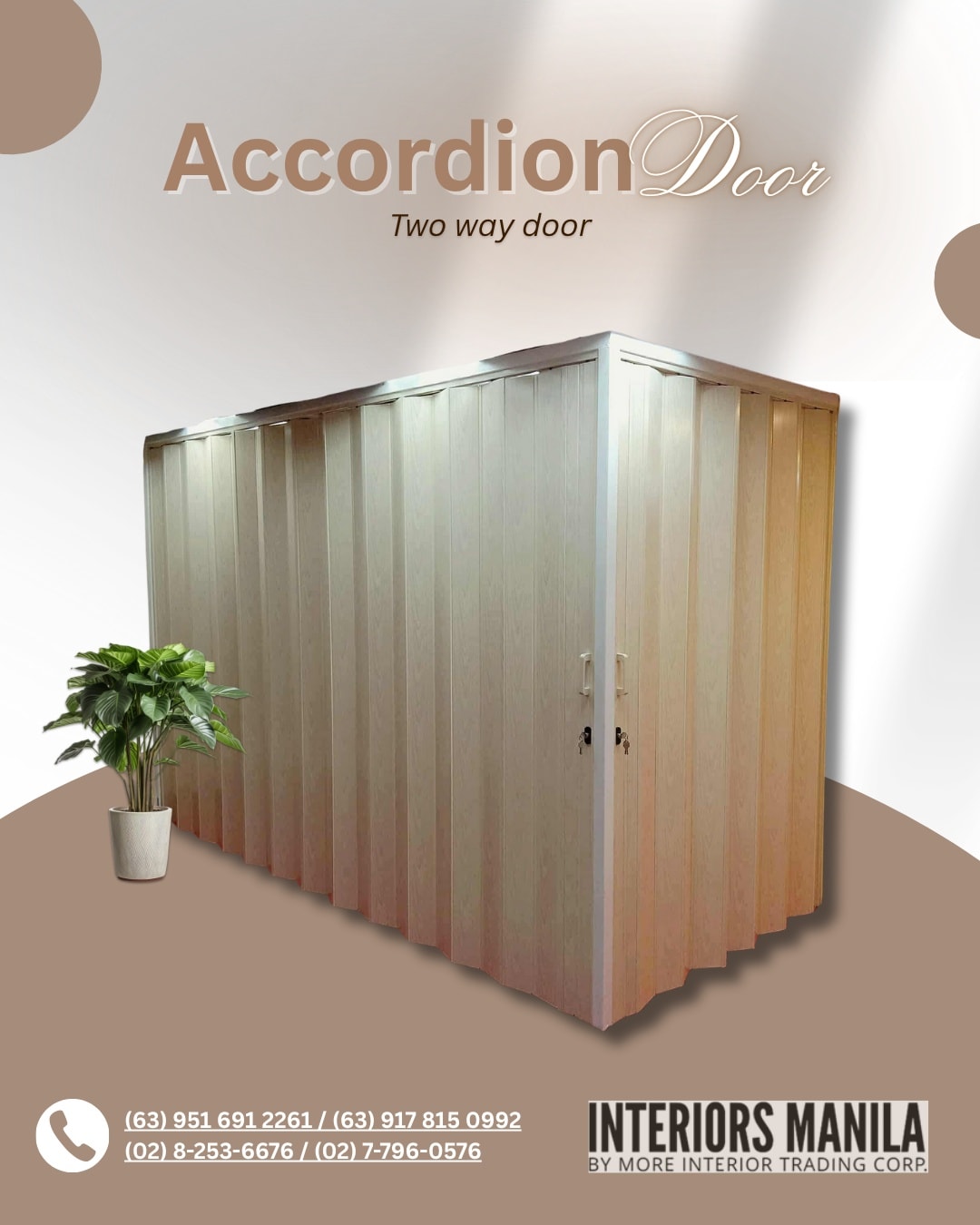 Interiors - Transform your space with our Two-Way Accordion Door ...