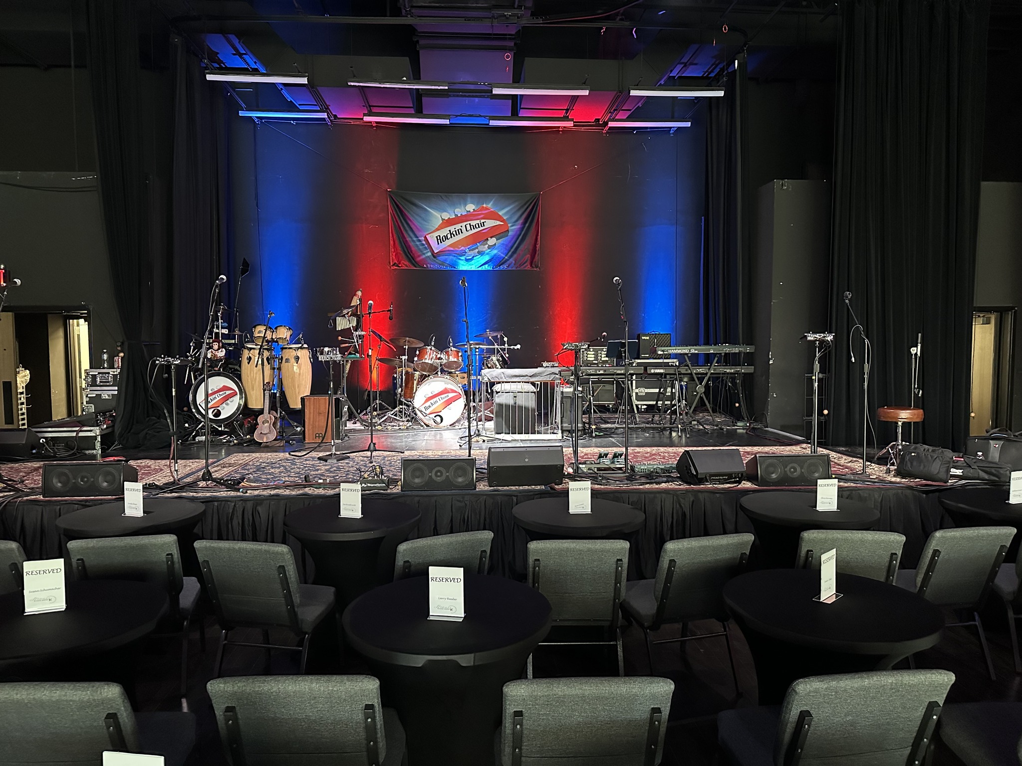 Rockin' Chair - The stage is set for our shows at the... | Facebook