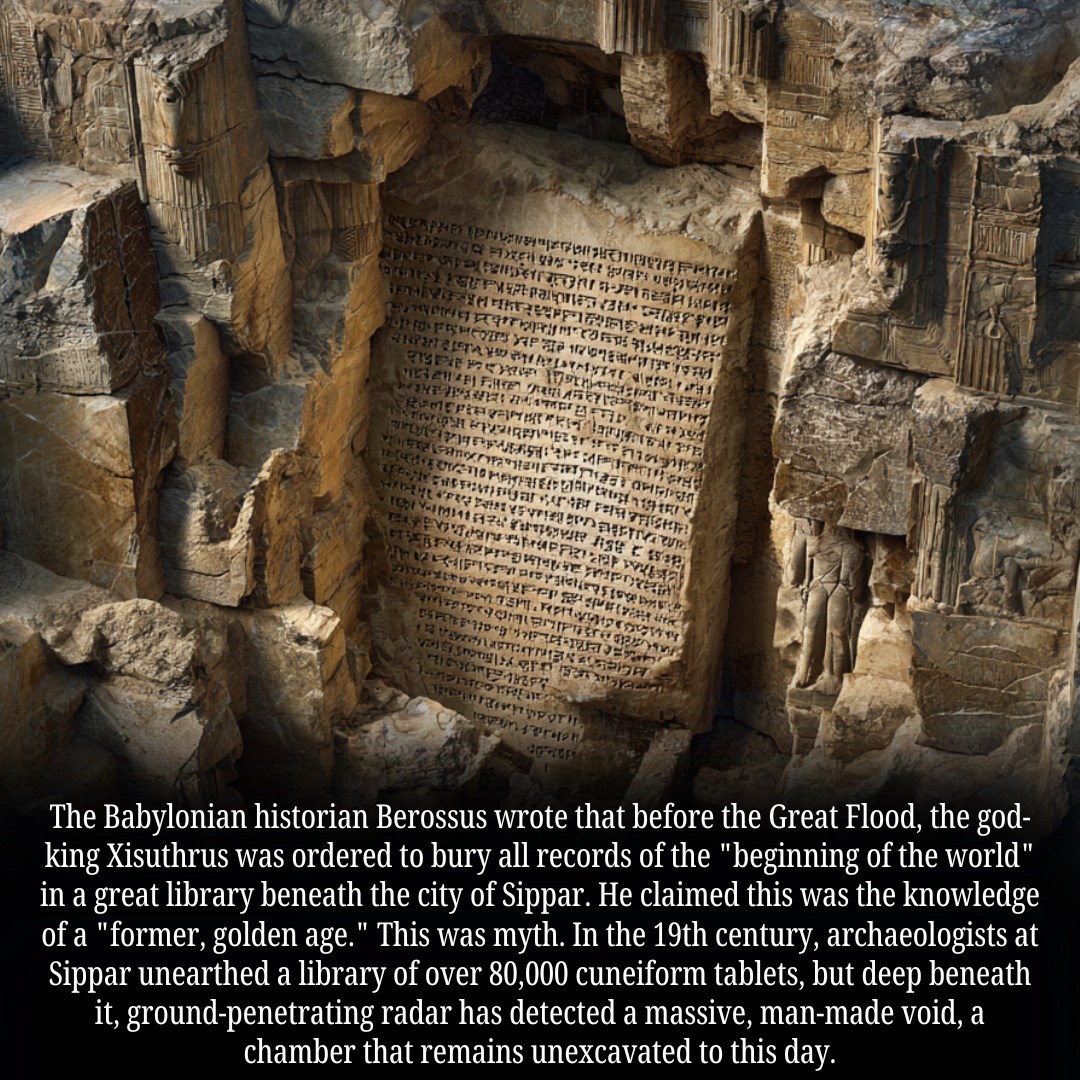 The Pre-Flood Library of Sippar - Strange Mysteries | Facebook