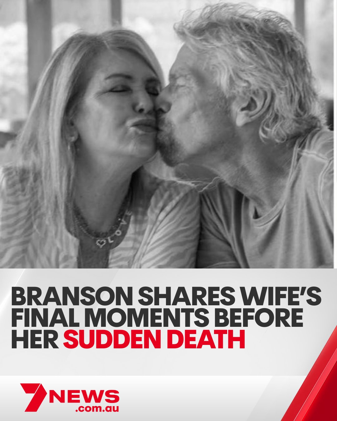 7NEWS - Sir Richard Branson recalled their final moments together. 📌 ...