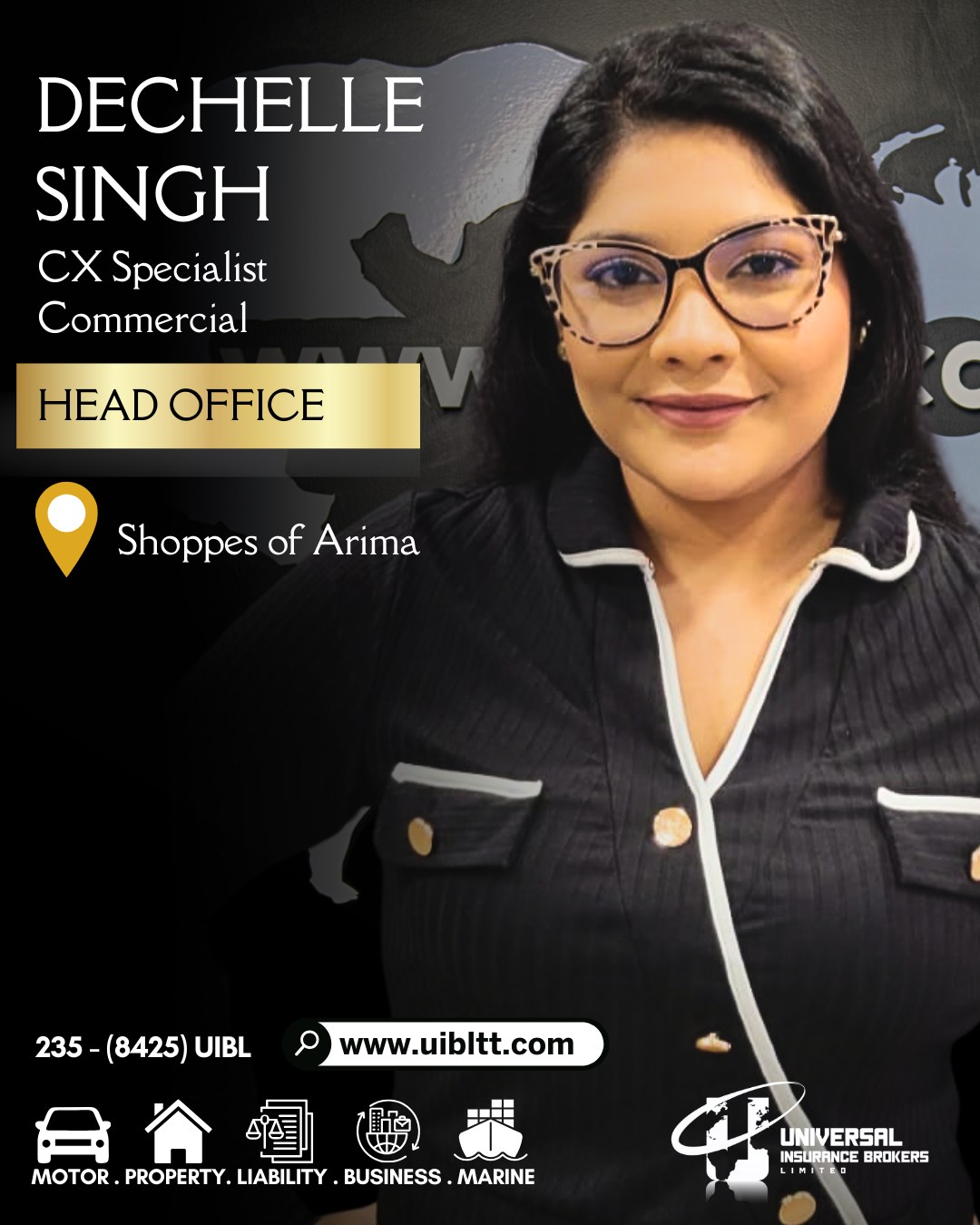 Meet Ms. Dechelle Singh... - Universal Insurance Brokers Ltd. | Facebook