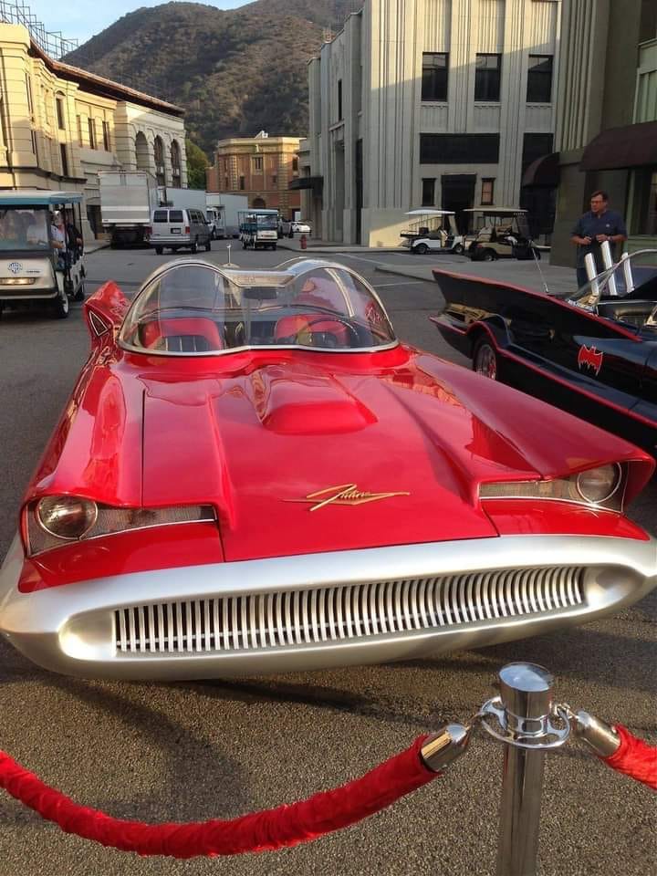 1955 Lincoln Futura's futuristic design